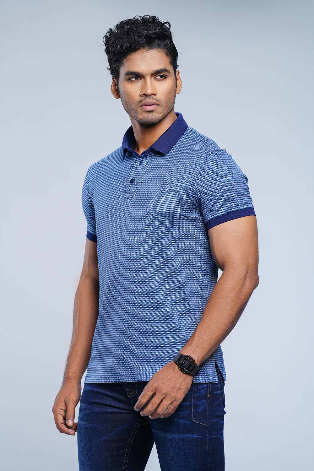 Regular Fit Mercerised Polo Shirt - Image 10