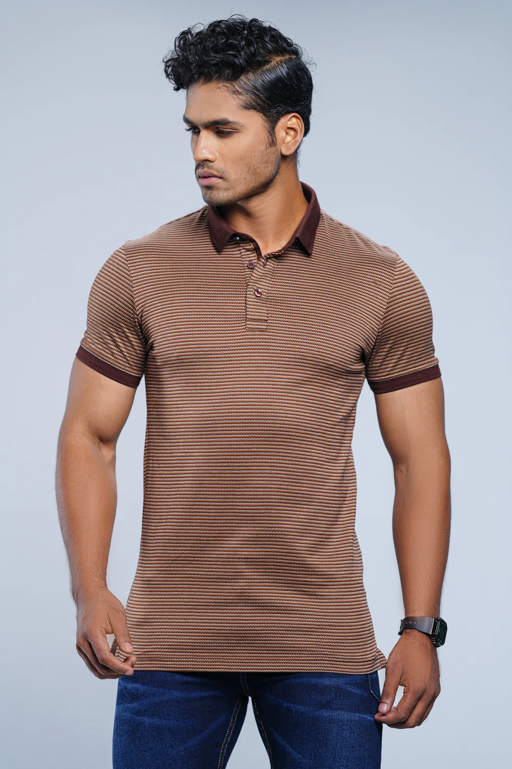 Regular Fit Mercerised Polo Shirt - Image 2