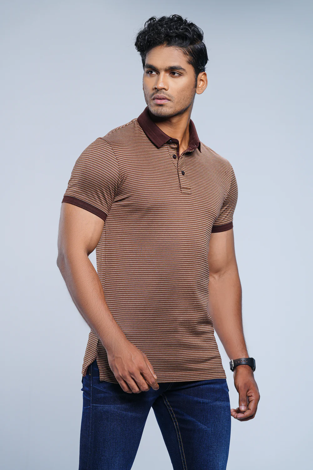 Regular Fit Mercerised Polo Shirt - Image 4