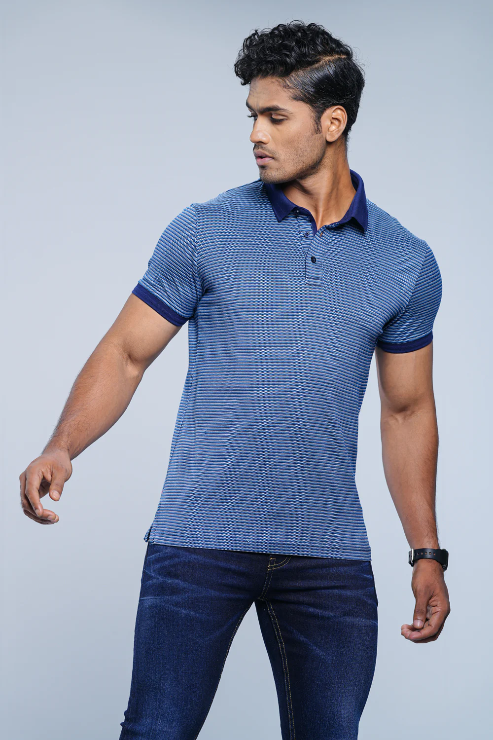 Regular Fit Mercerised Polo Shirt - Image 8