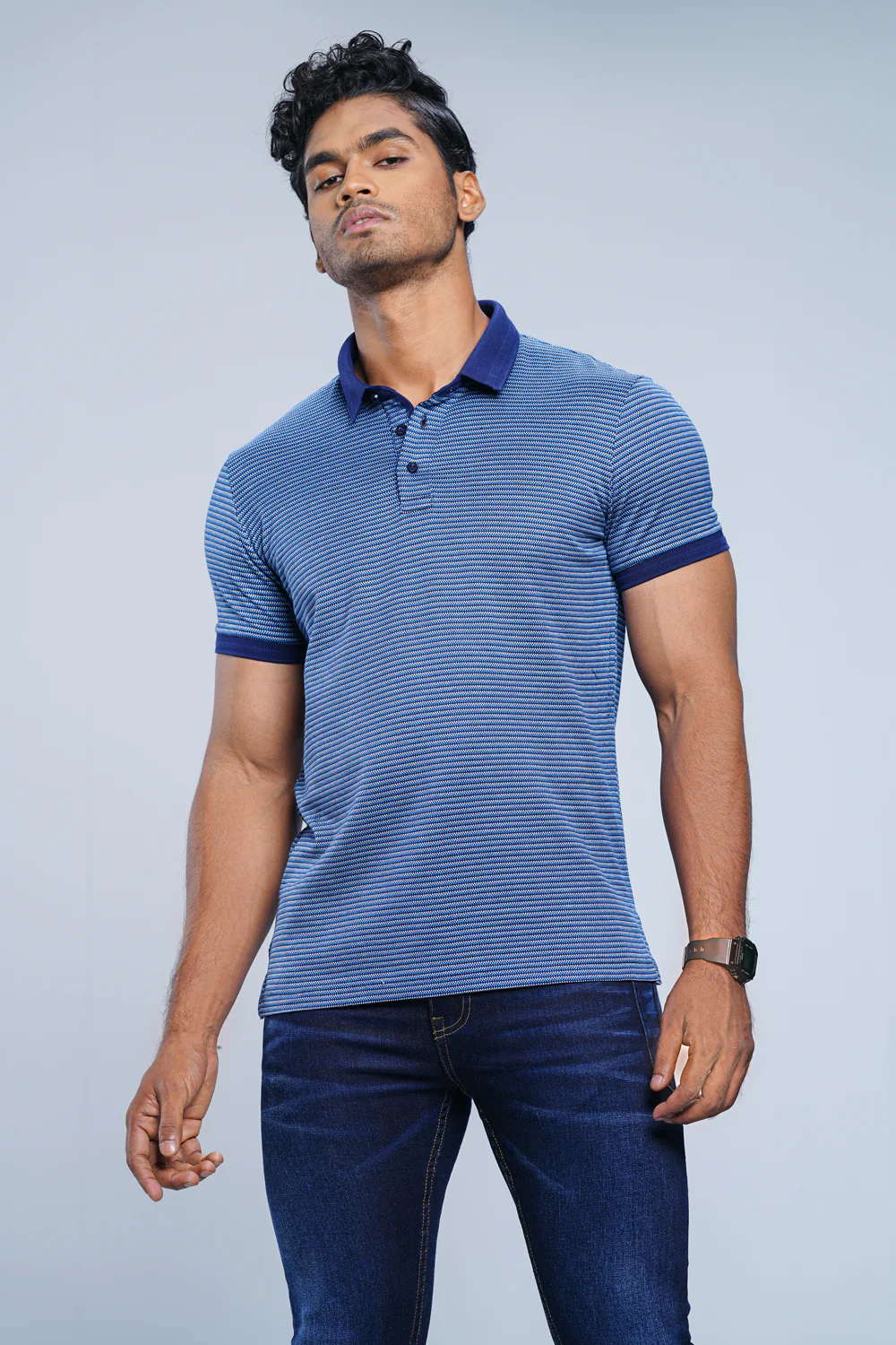 Regular Fit Mercerised Polo Shirt - Image 9