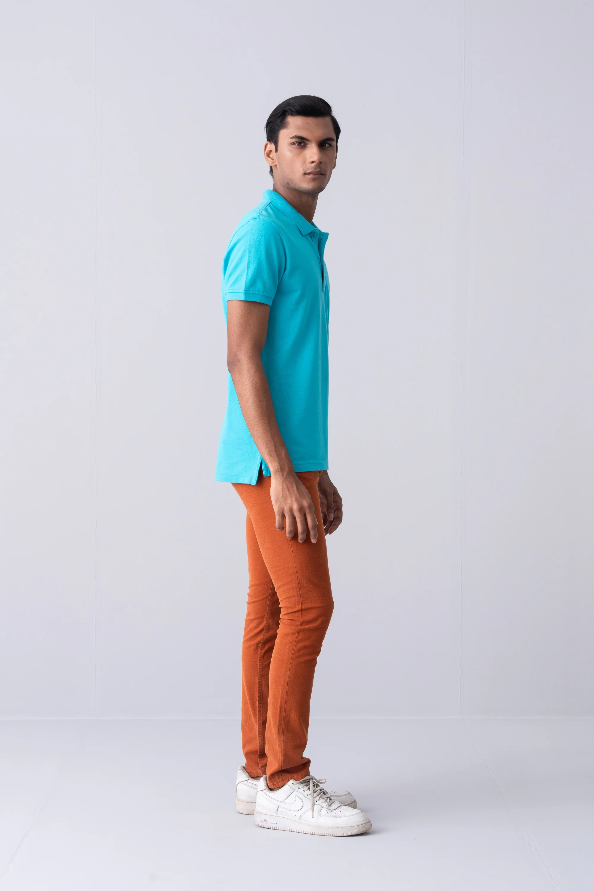 Regular Fit Solid Polo Shirt - Image 3