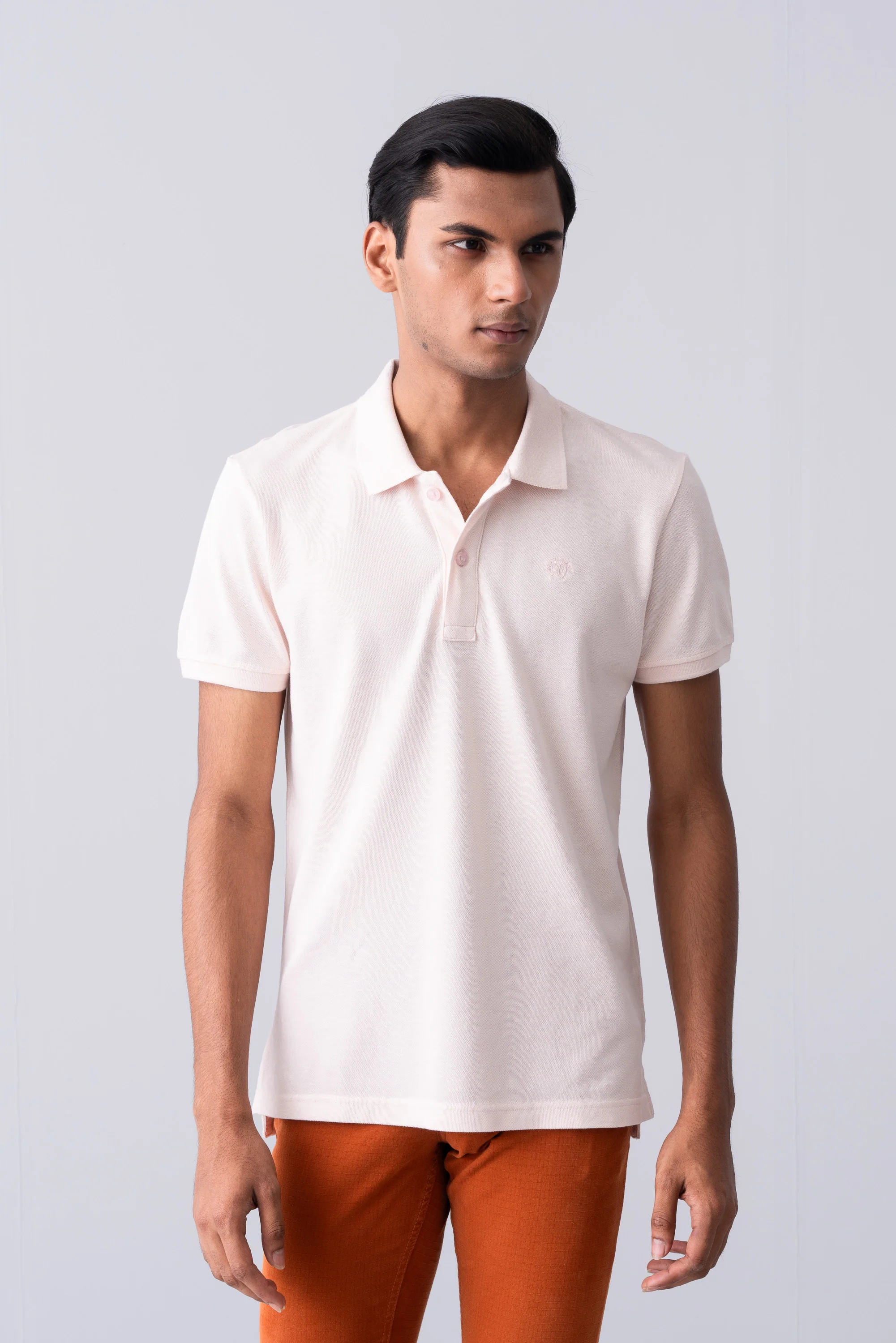 Regular Fit Solid Polo Shirt - Image 7