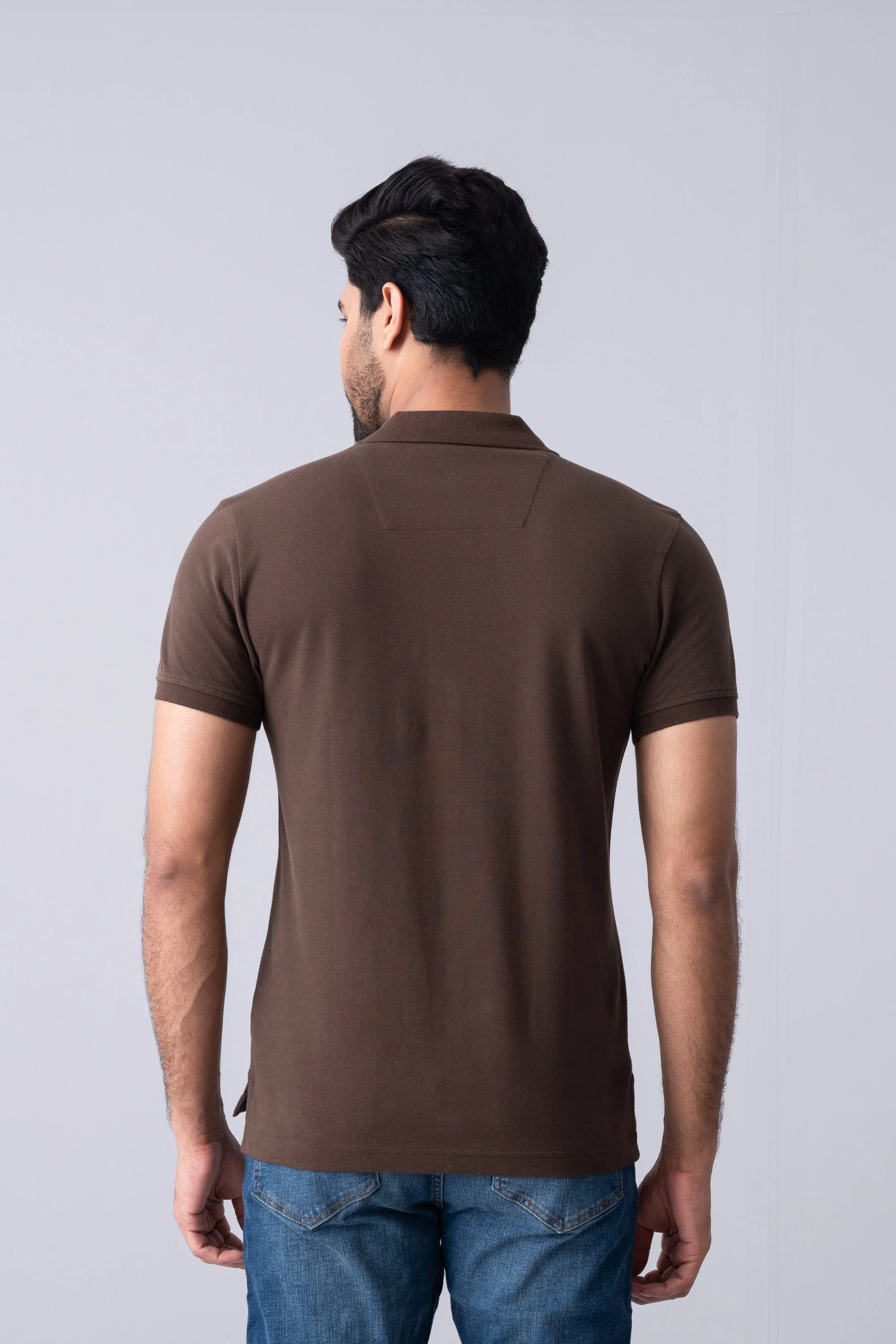 Regular Fit Solid Polo Shirt - Image 14