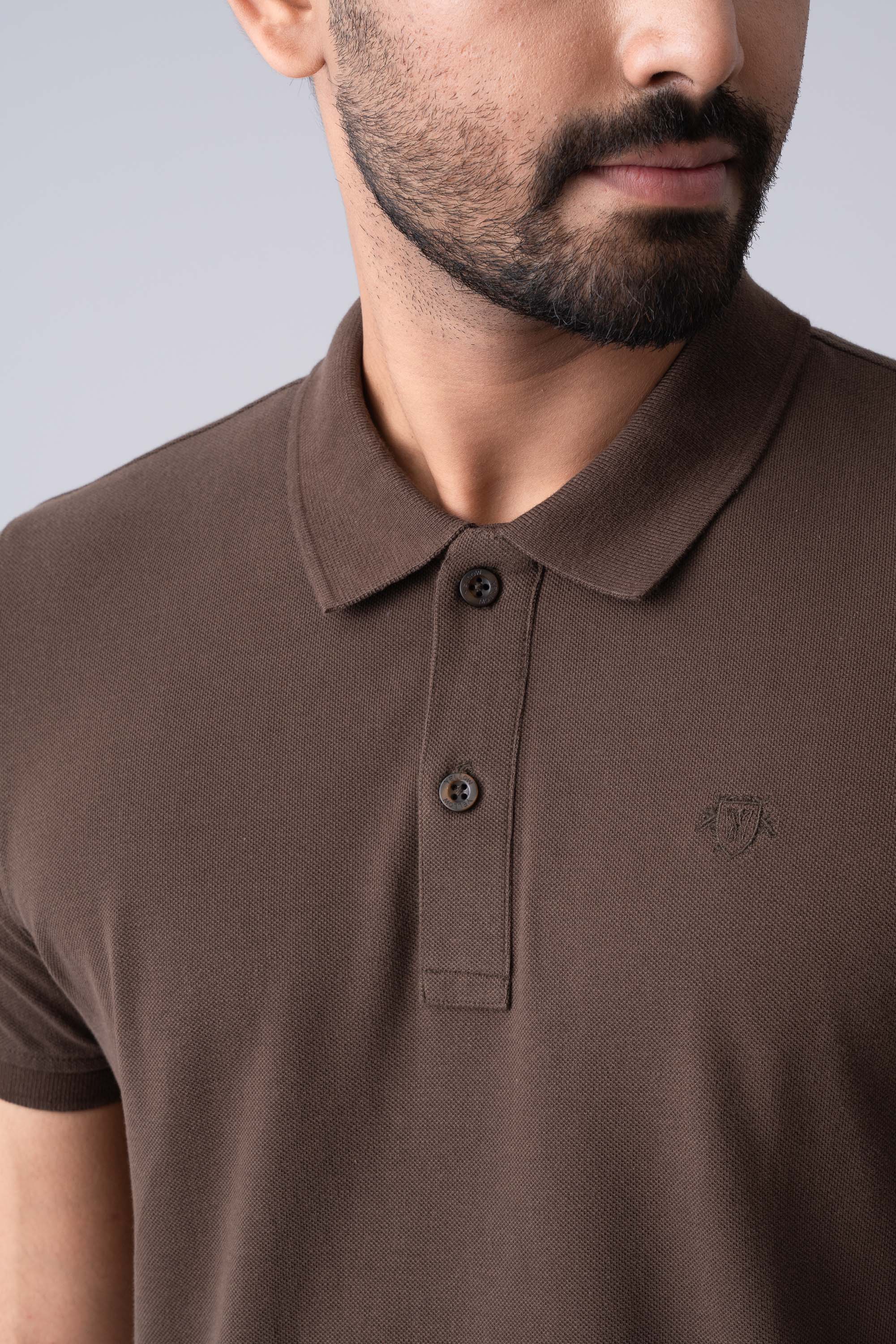 Regular Fit Solid Polo Shirt - Image 15