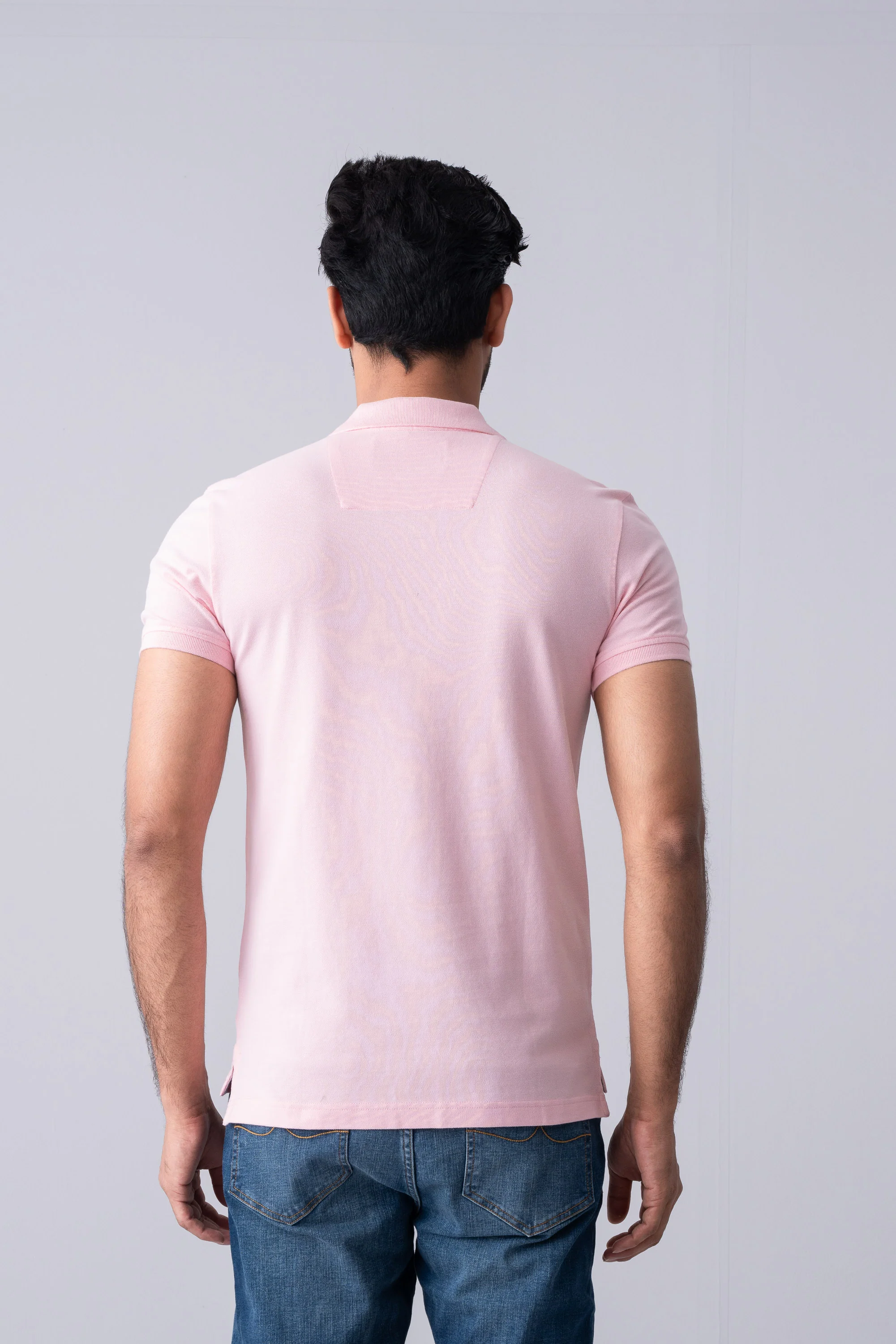Regular Fit Solid Polo Shirt - Image 4