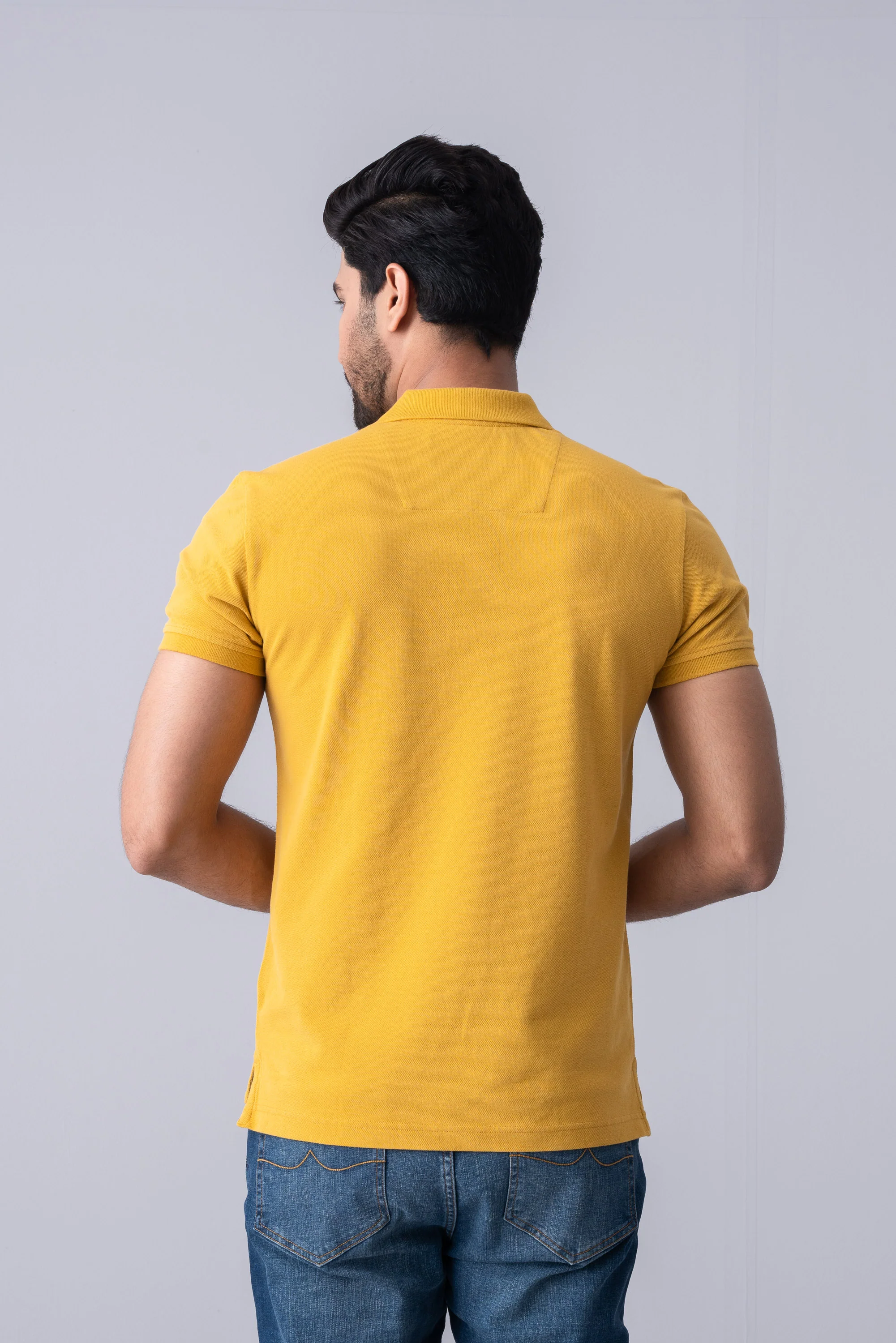 Regular Fit Solid Polo Shirt - Image 9