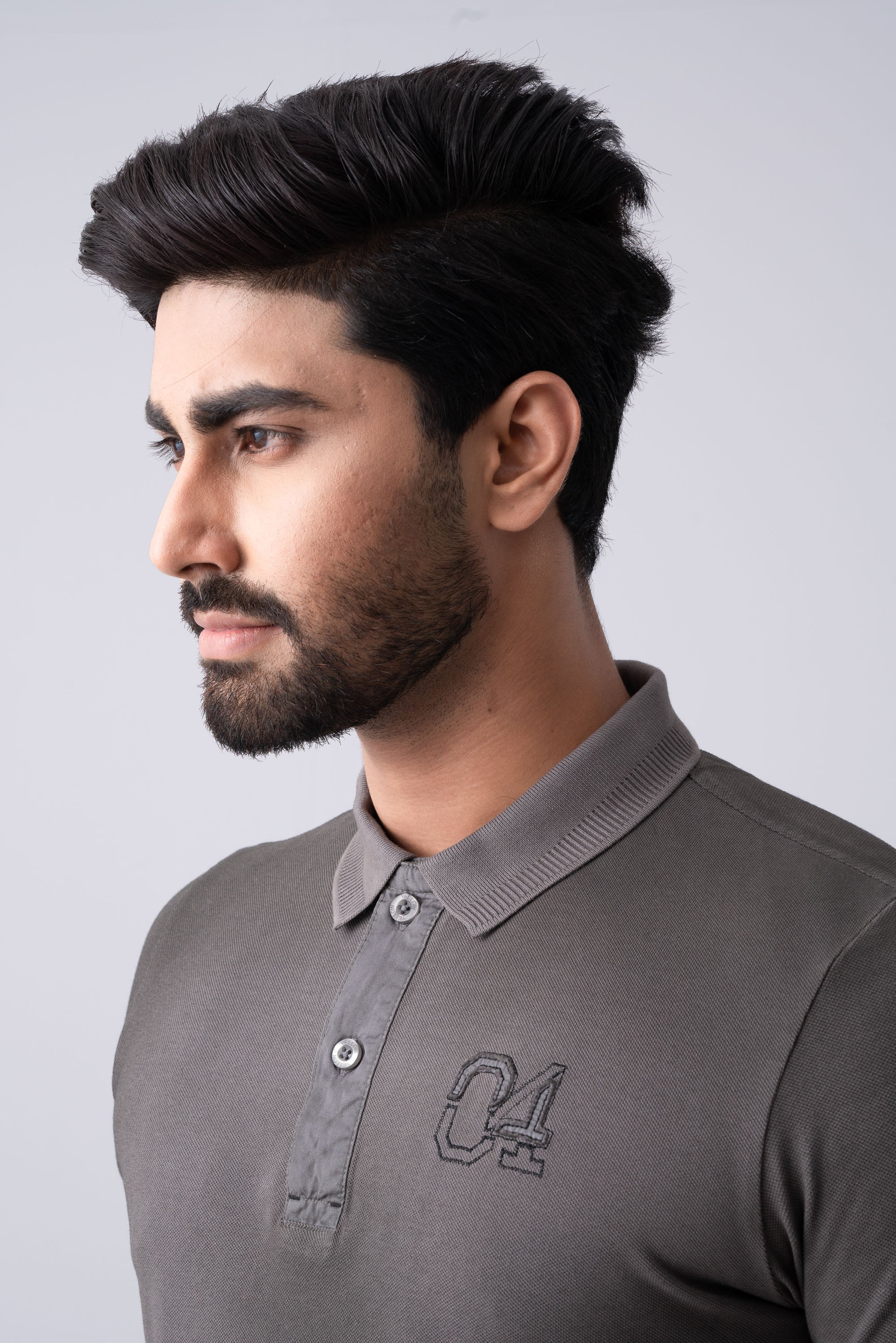Regular Fit Washed Polo Shirt - Image 5