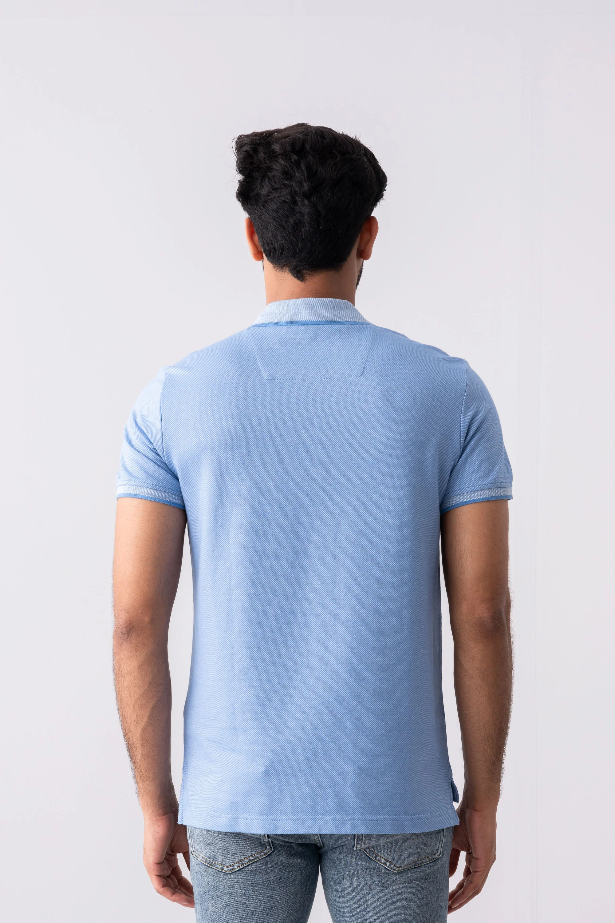 Regular Fit Birdseye Polo Shirt - Image 9