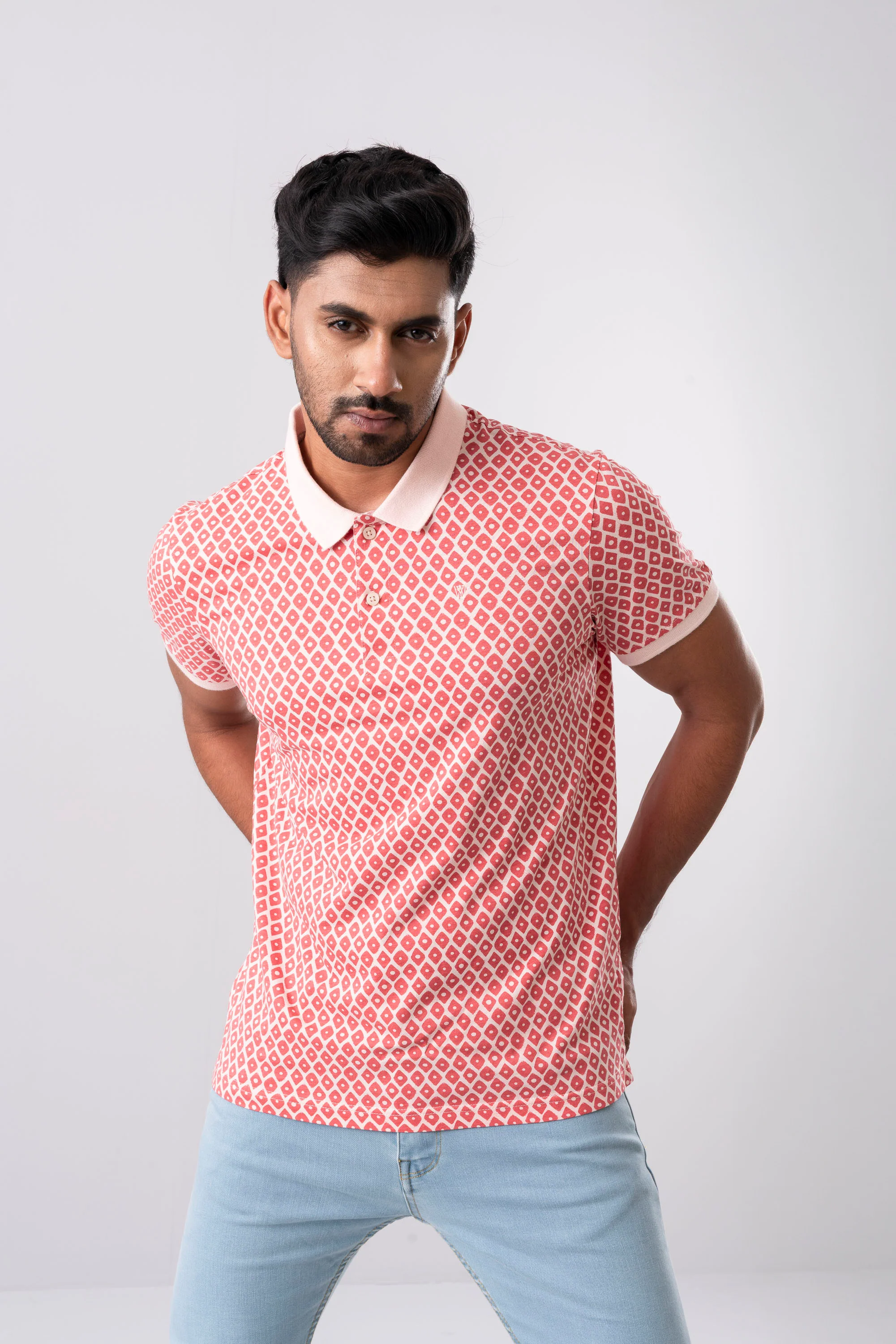 Regular Fit Single Mercerized Polo Shirt - Image 2