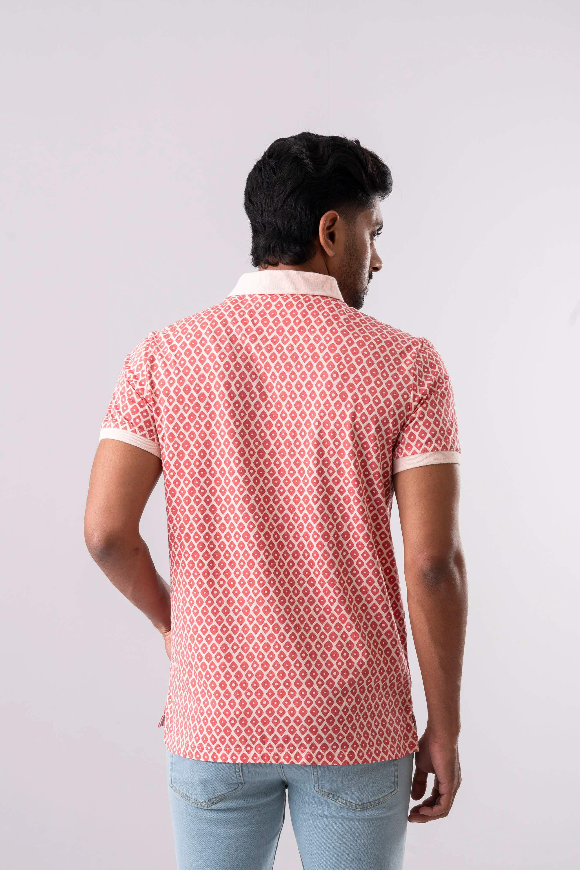 Regular Fit Single Mercerized Polo Shirt - Image 3