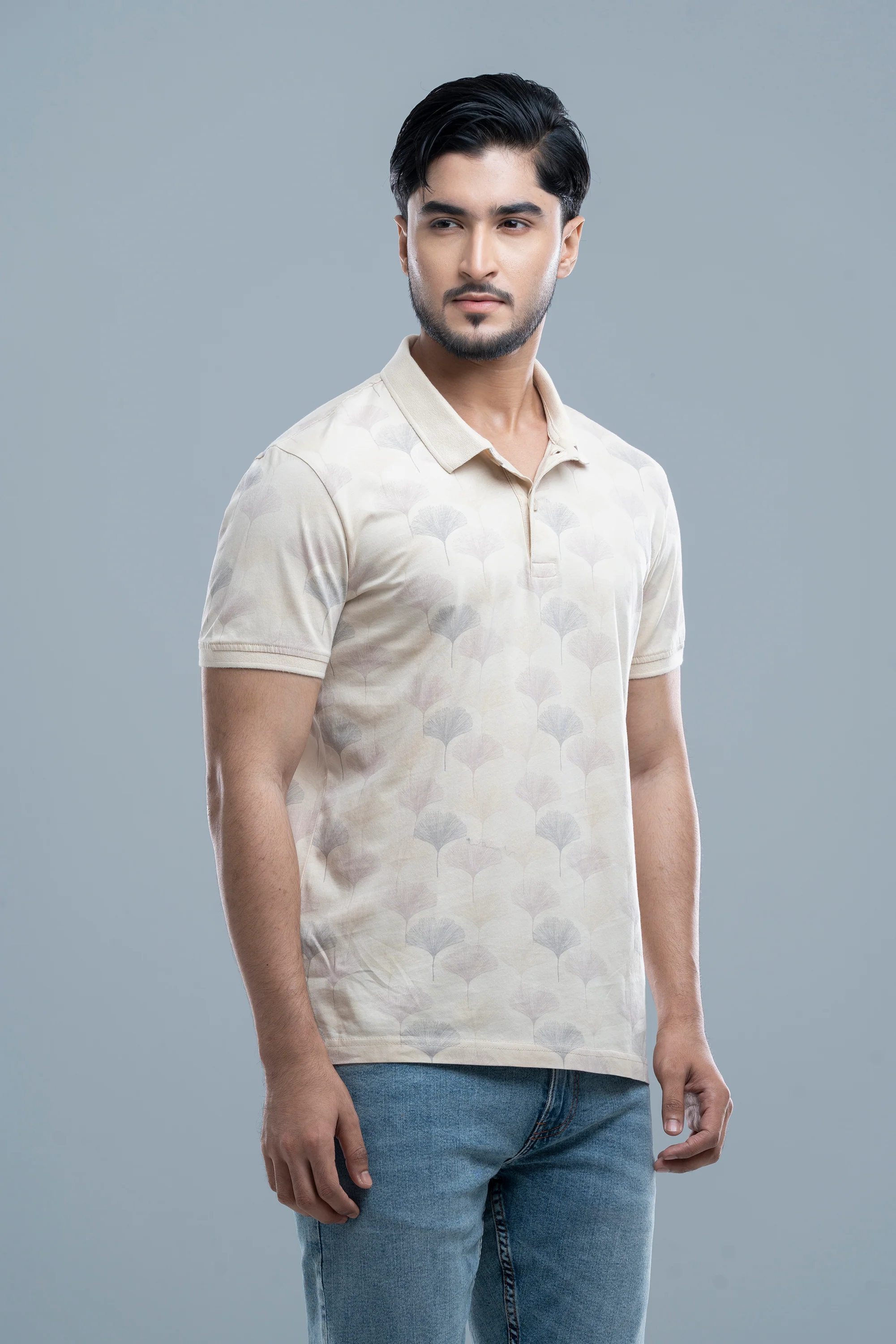 Regular Fit Pique Polo Shirt - Image 4