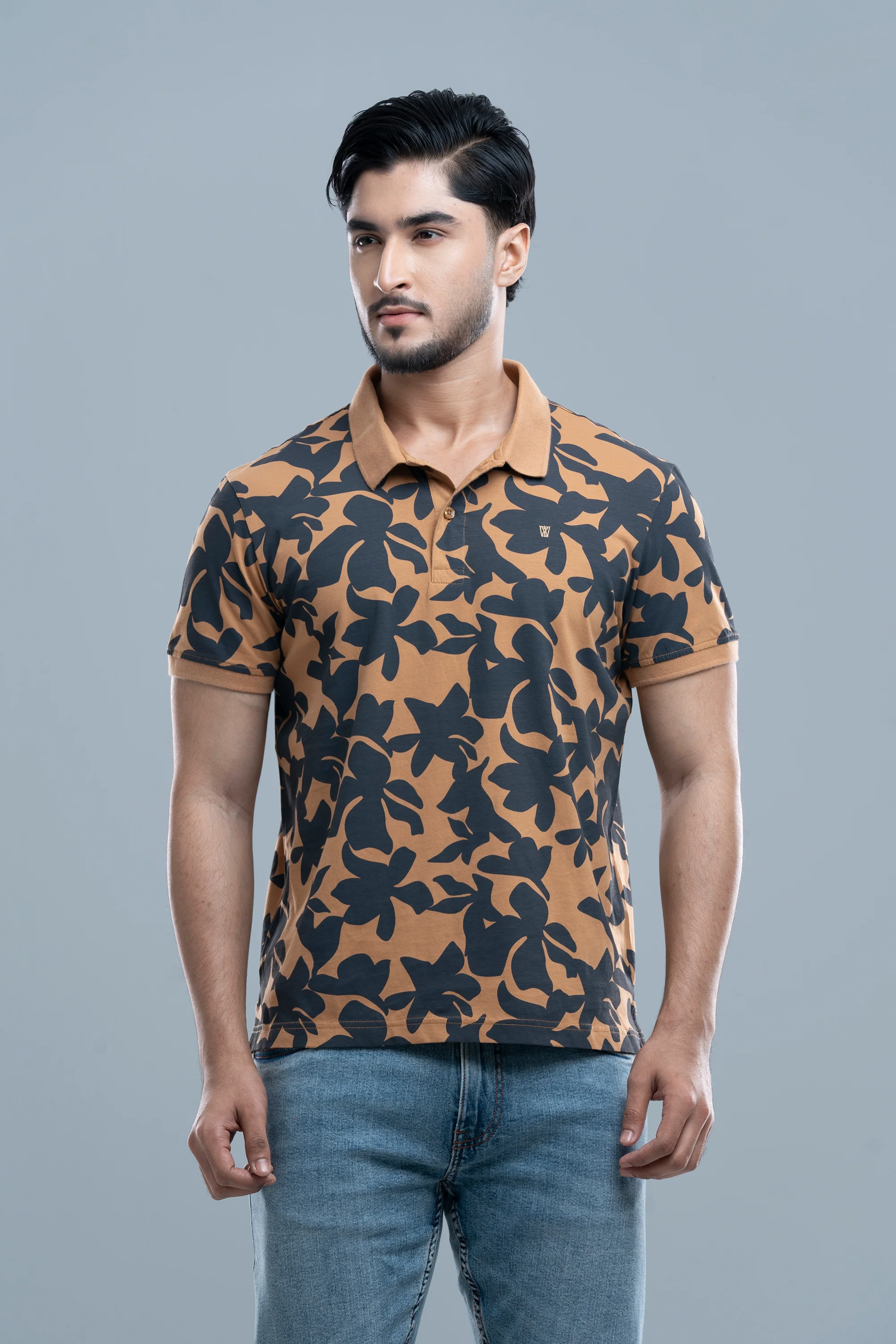 Regular Fit Single Mercerized Polo Shirt - Image 2