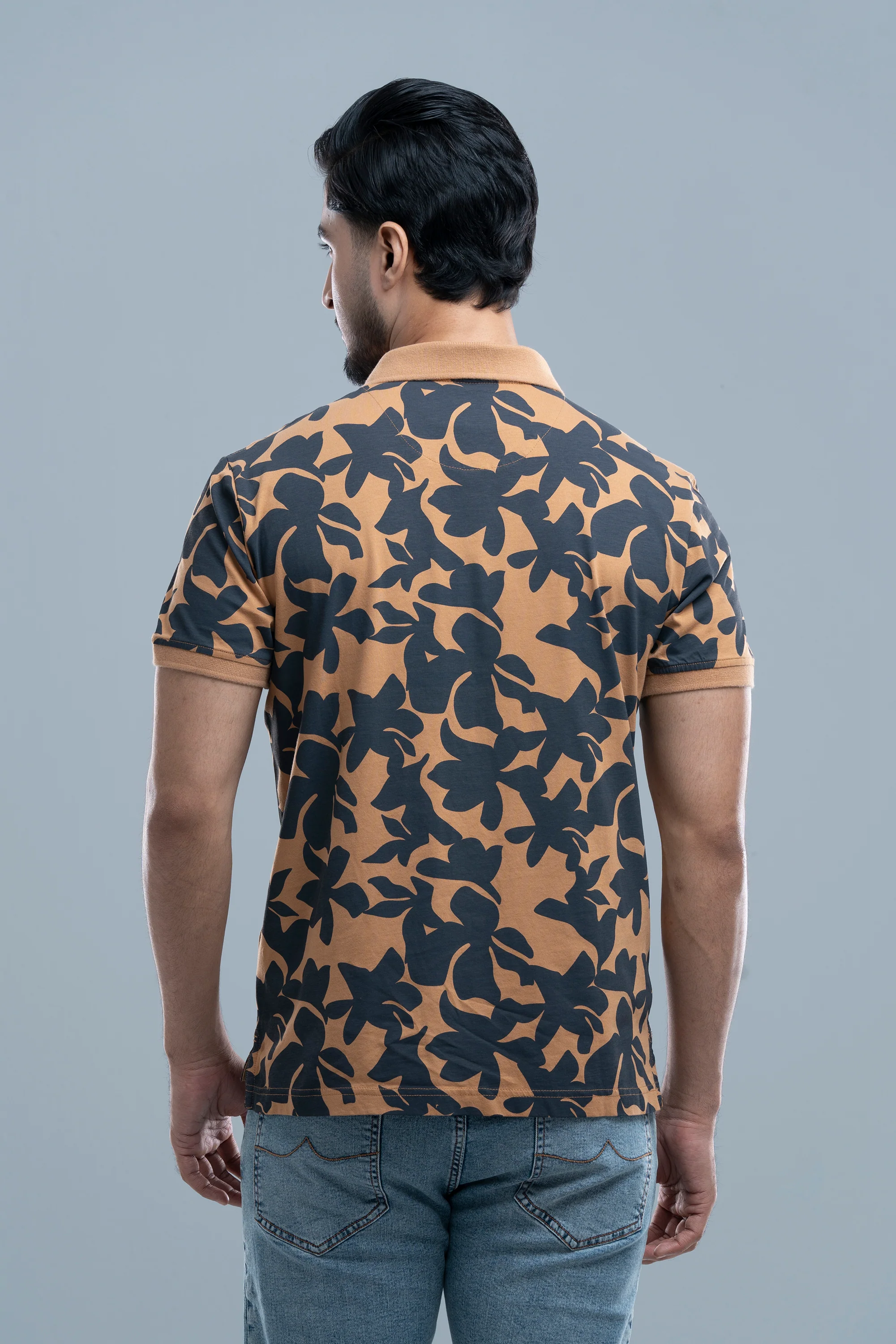 Regular Fit Single Mercerized Polo Shirt - Image 5