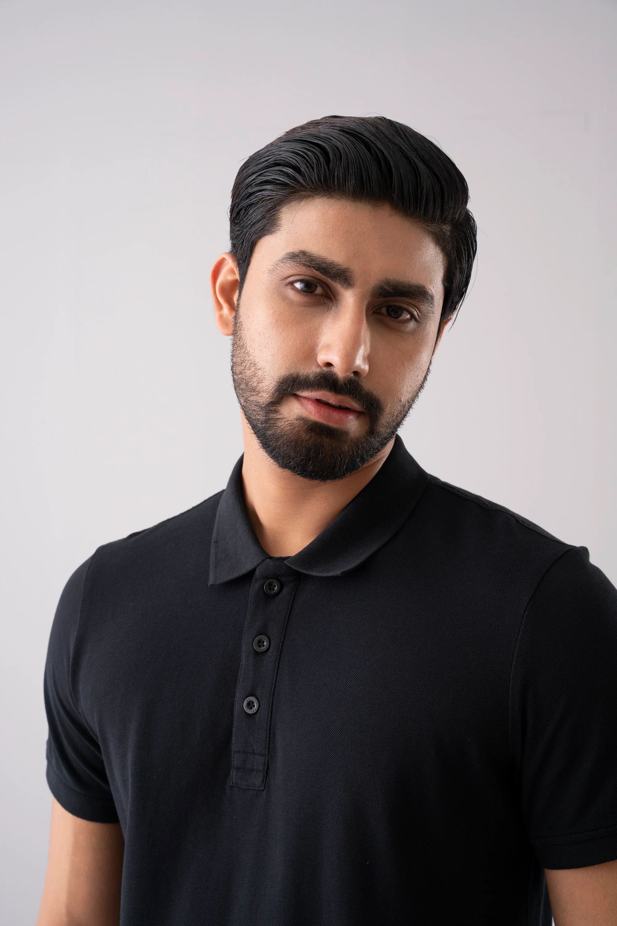 Men’s Regular Fit Solid Polo Shirt - Image 5
