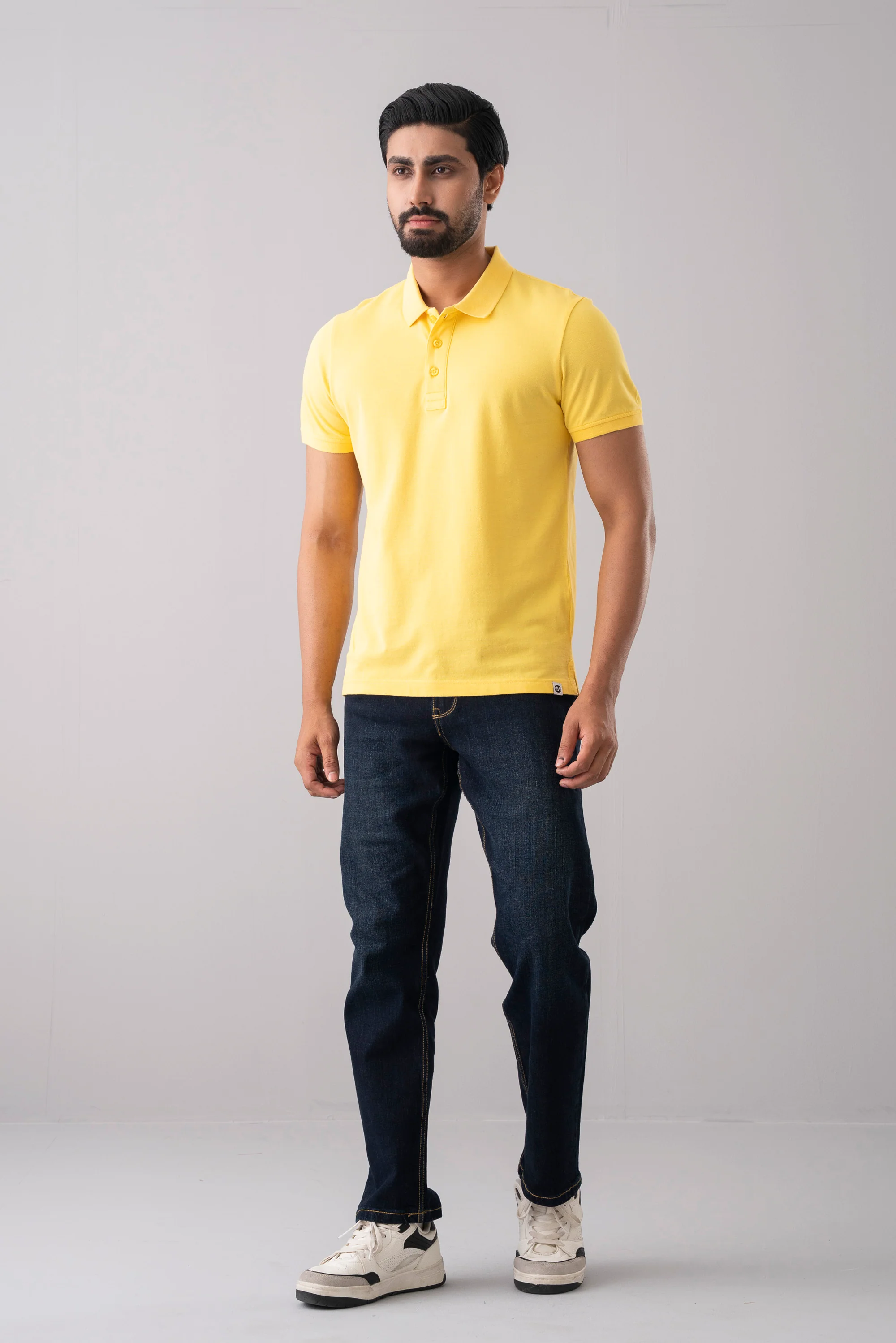 Regular Fit Solid Polo Shirt