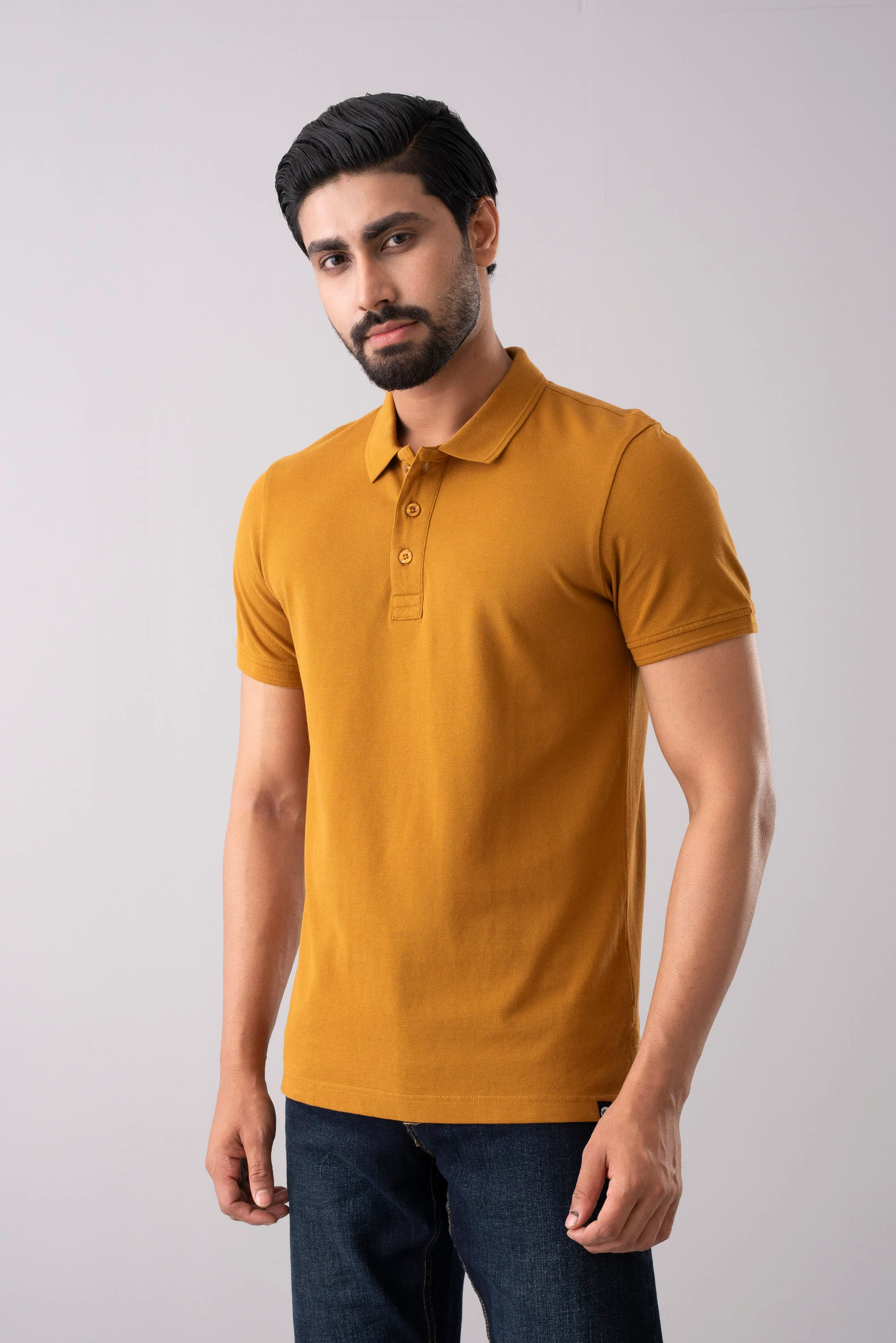 Regular Fit Solid Polo Shirt - Image 3