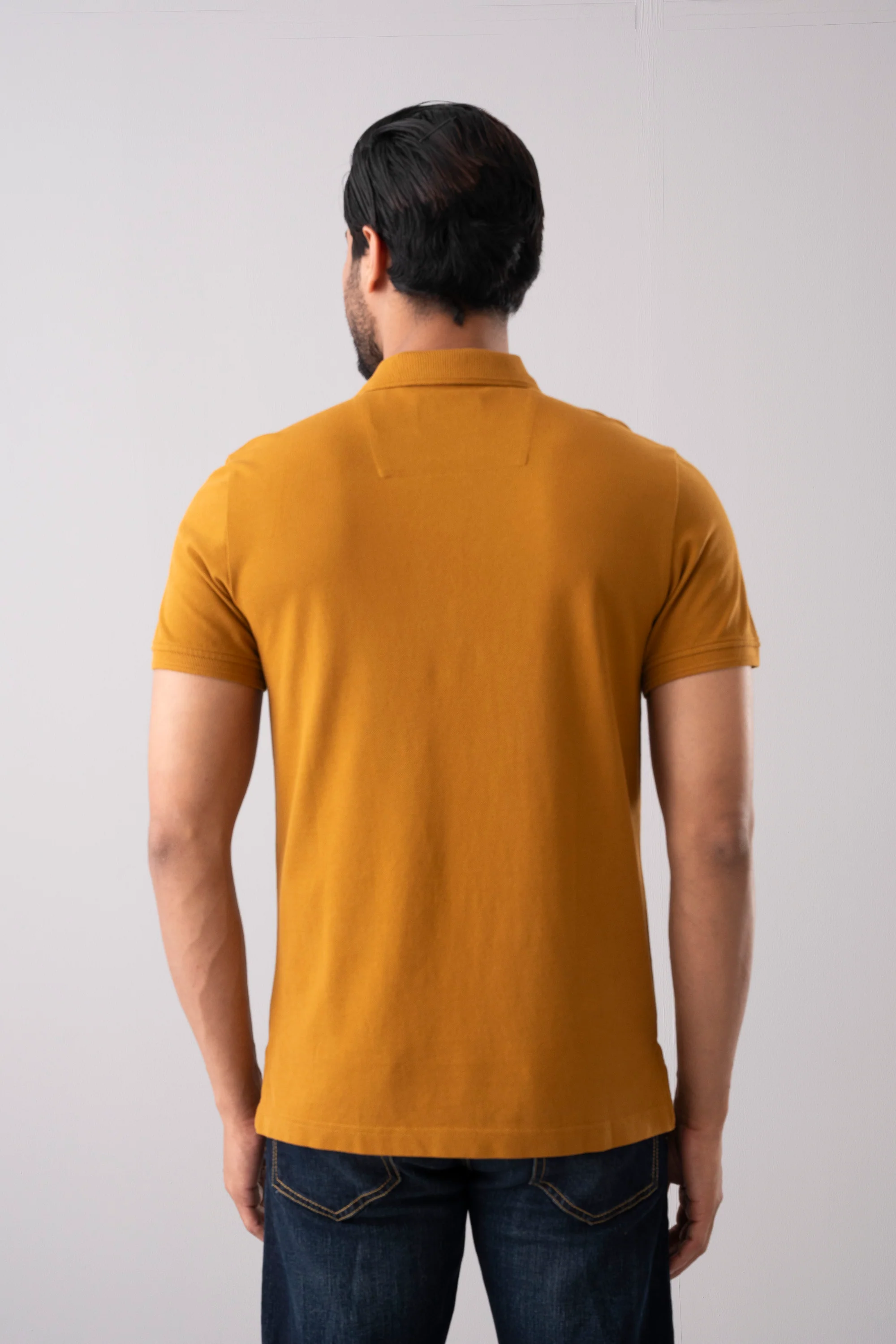 Regular Fit Solid Polo Shirt - Image 4