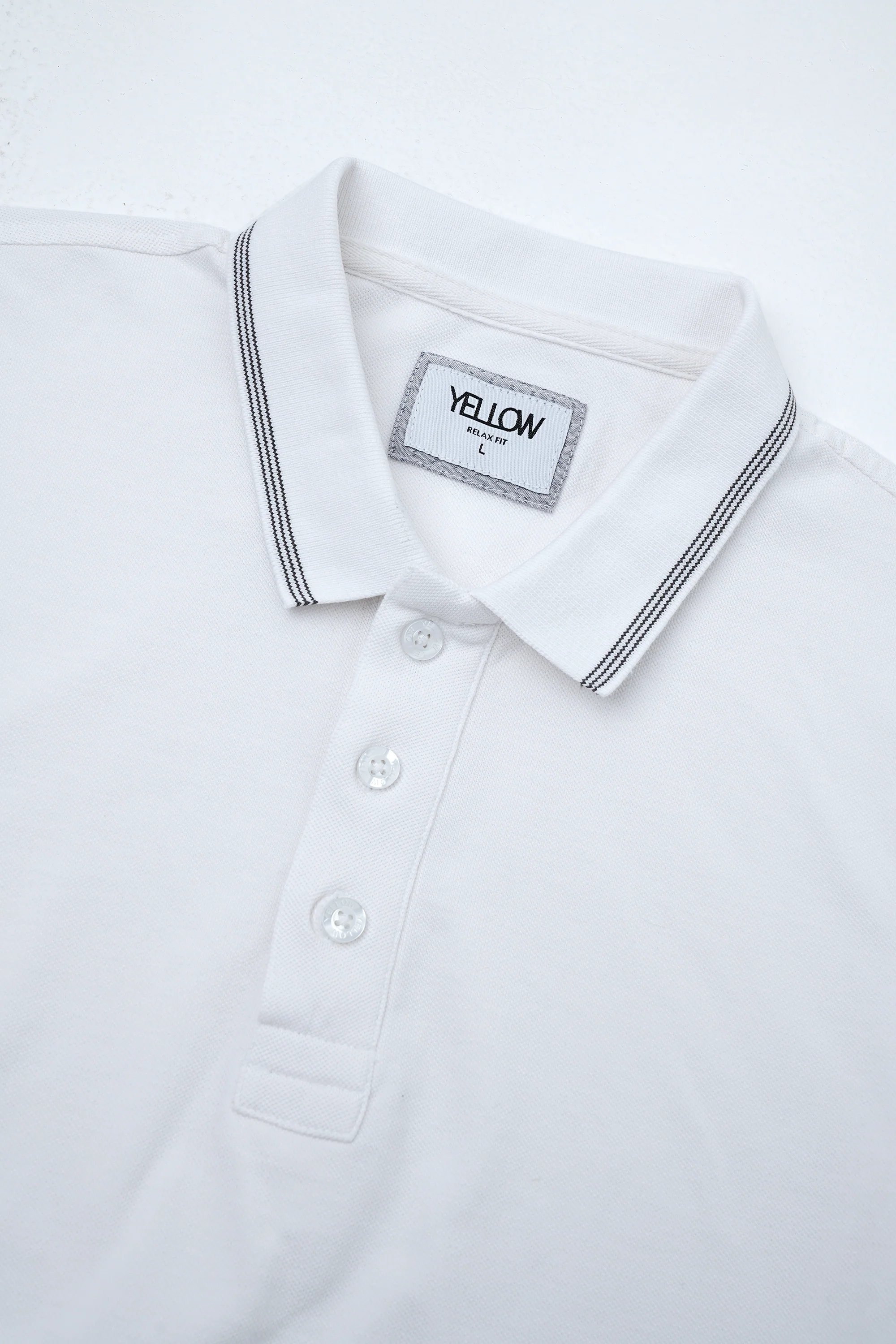 Relaxed Fit Solid Polo Shirt - Image 14