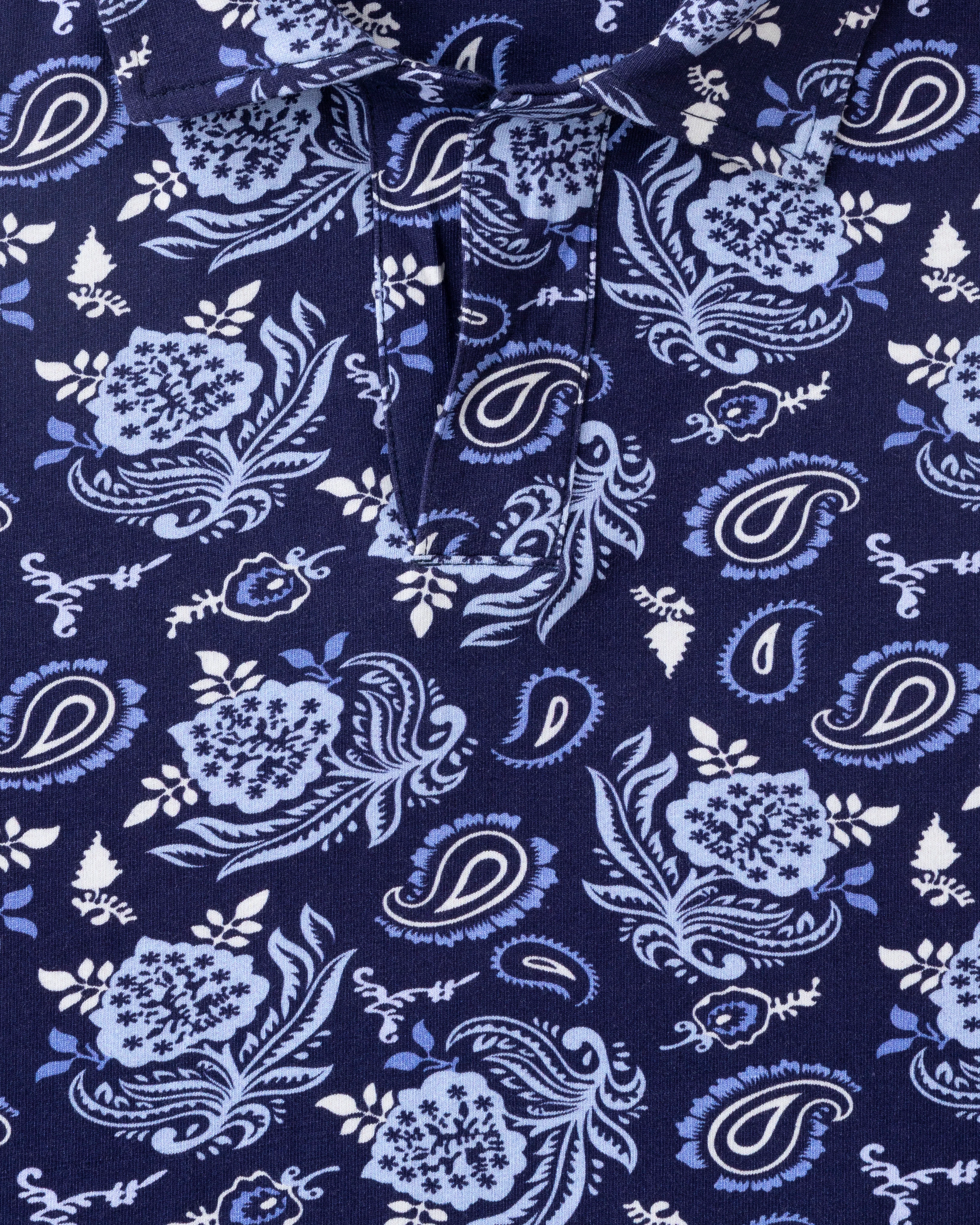 Relaxed Fit Printed Polo Shirt - Image 6
