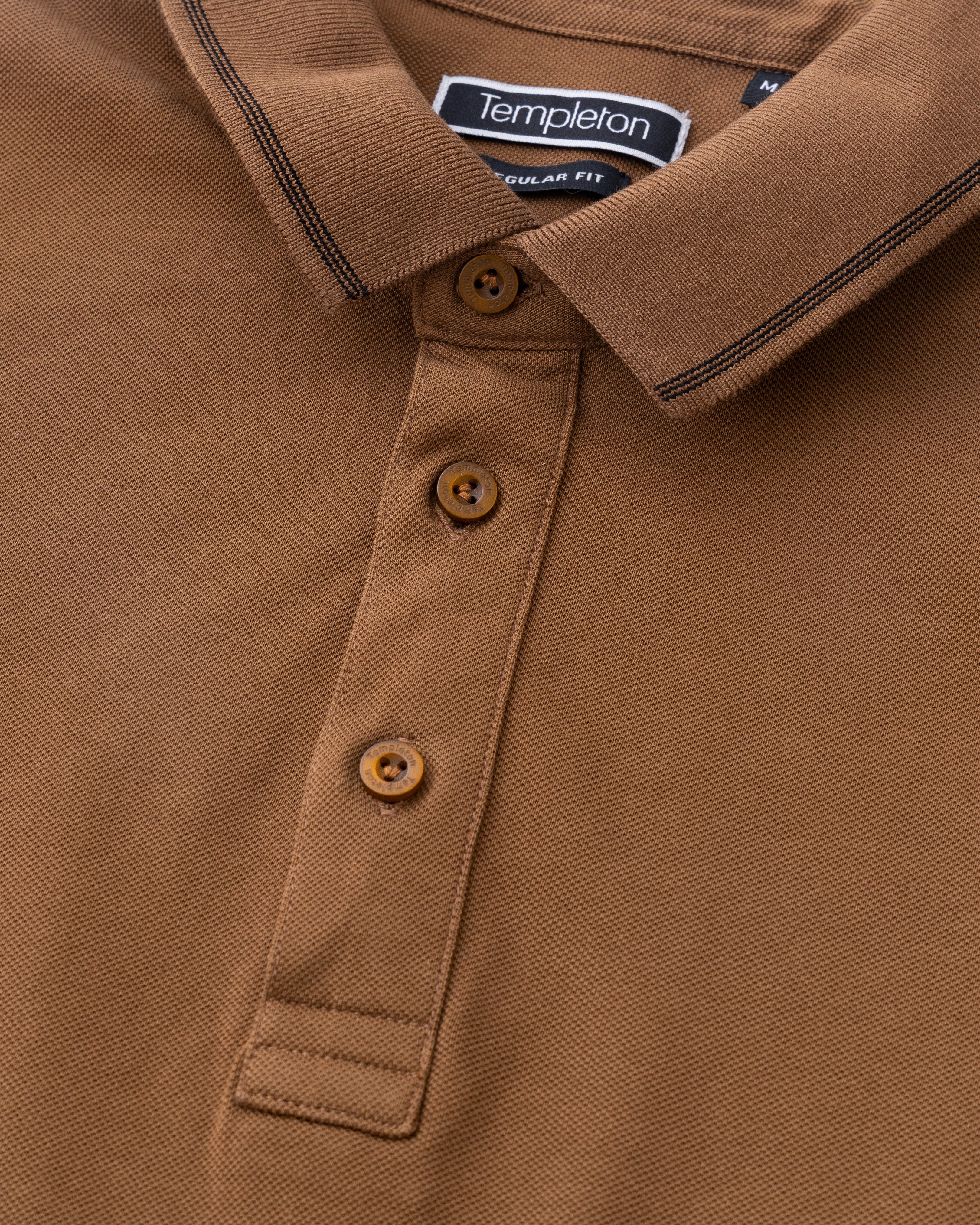 Regular Fit Mercerized Polo Shirt - Image 7