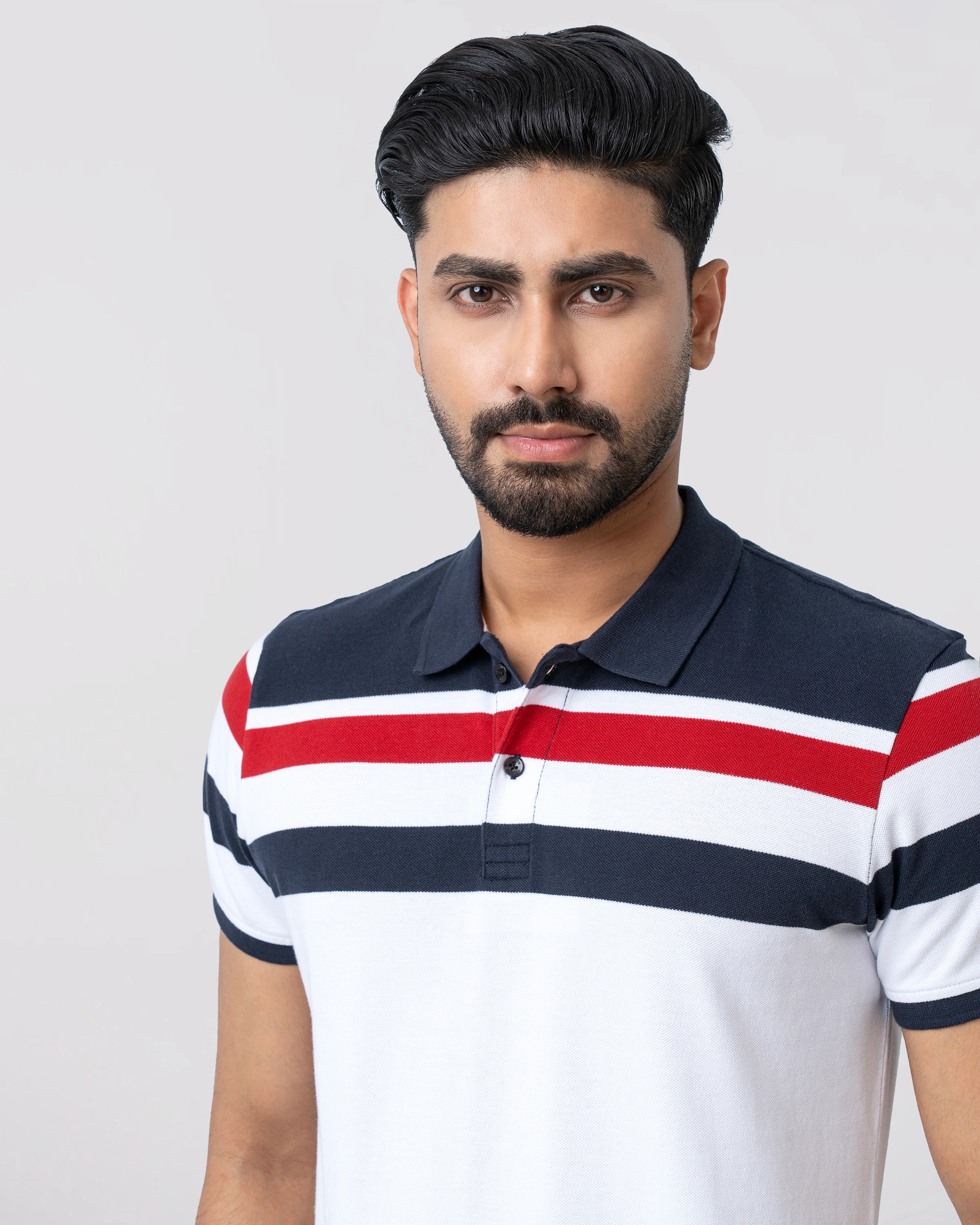 Regular Fit Yarn-Dyed Polo Shirt - Image 2
