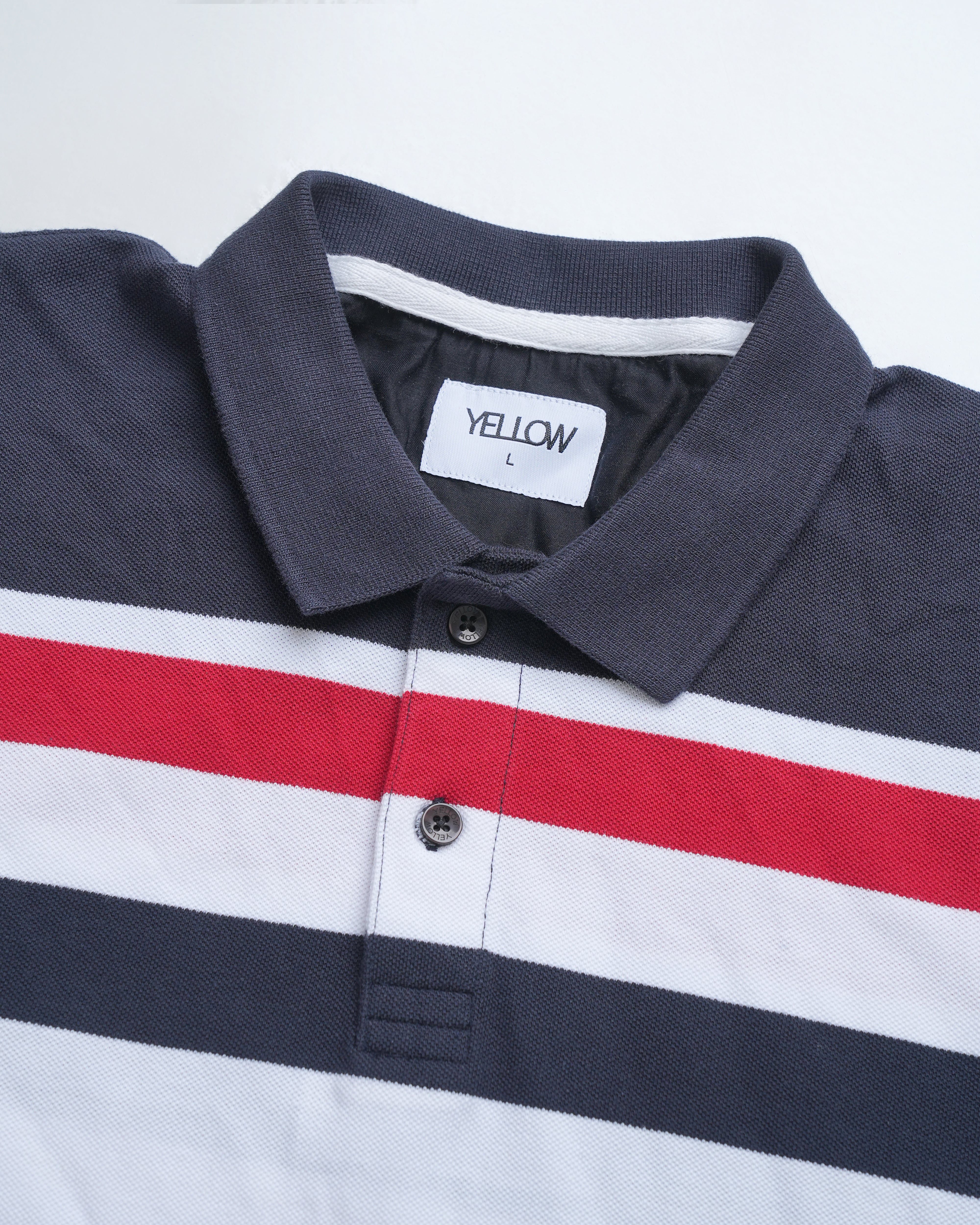Regular Fit Yarn-Dyed Polo Shirt - Image 6
