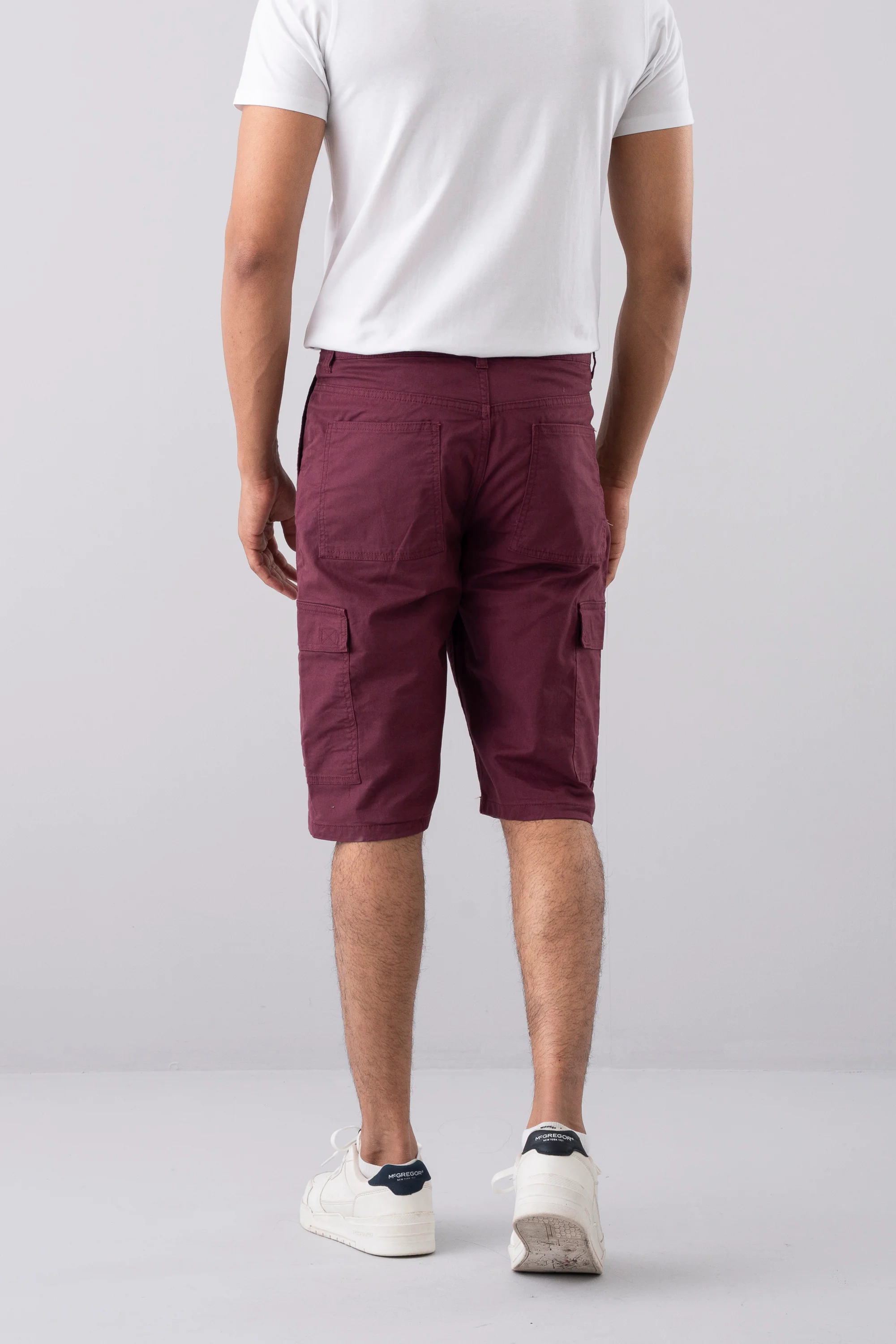 Regular Fit Solid Shorts - Image 11