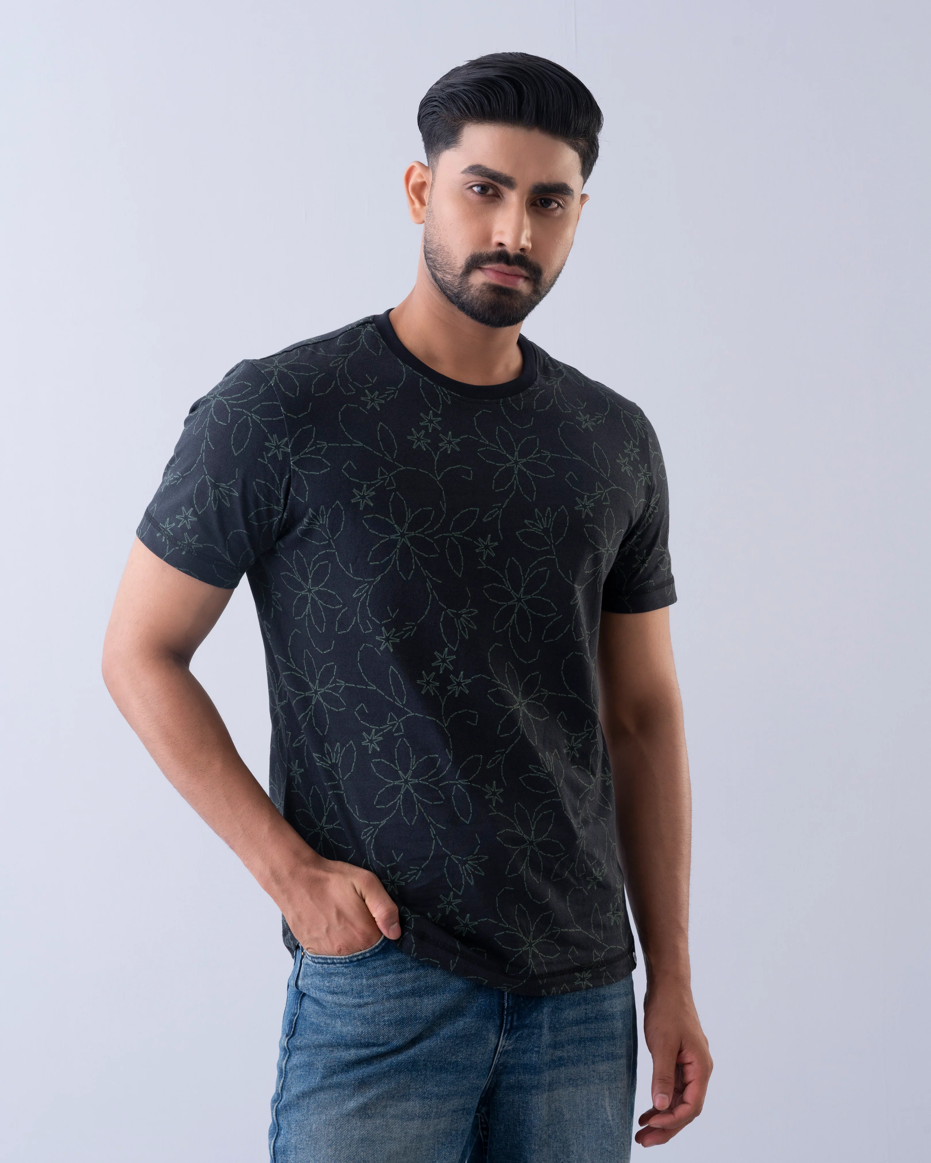 Regular Fit Printed T-Shirt - Image 2