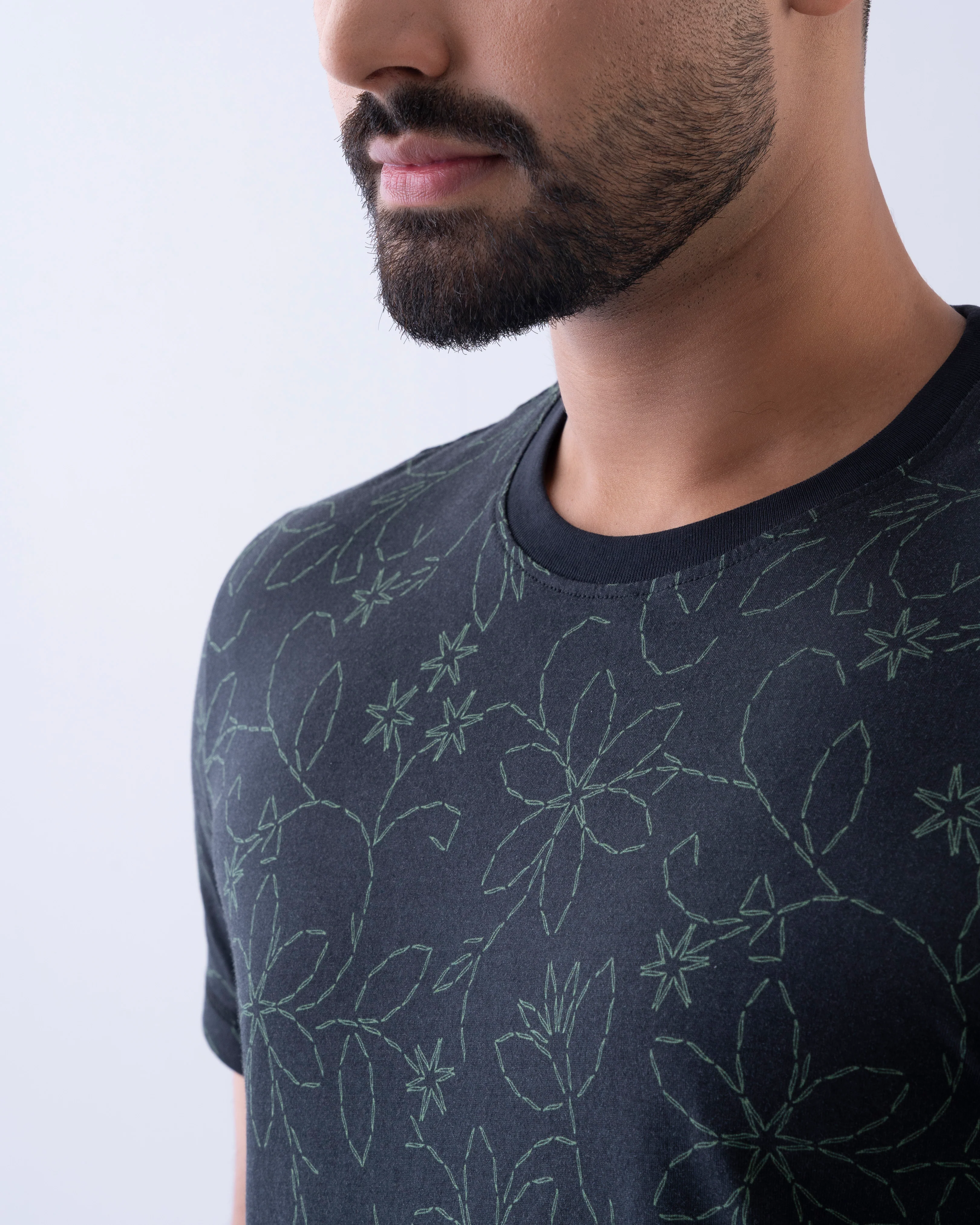 Regular Fit Printed T-Shirt - Image 5