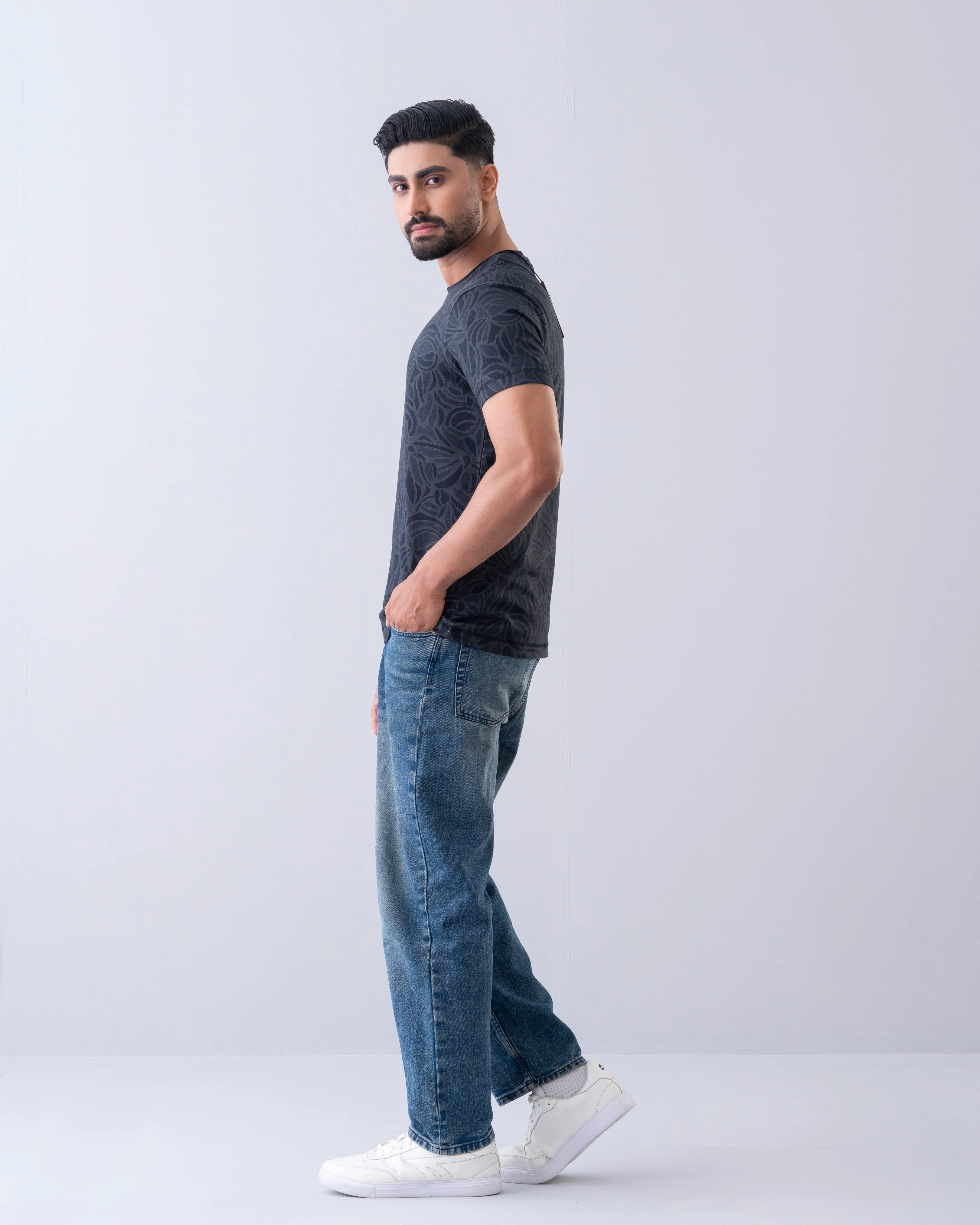 Regular Fit Printed T-Shirt - Image 3