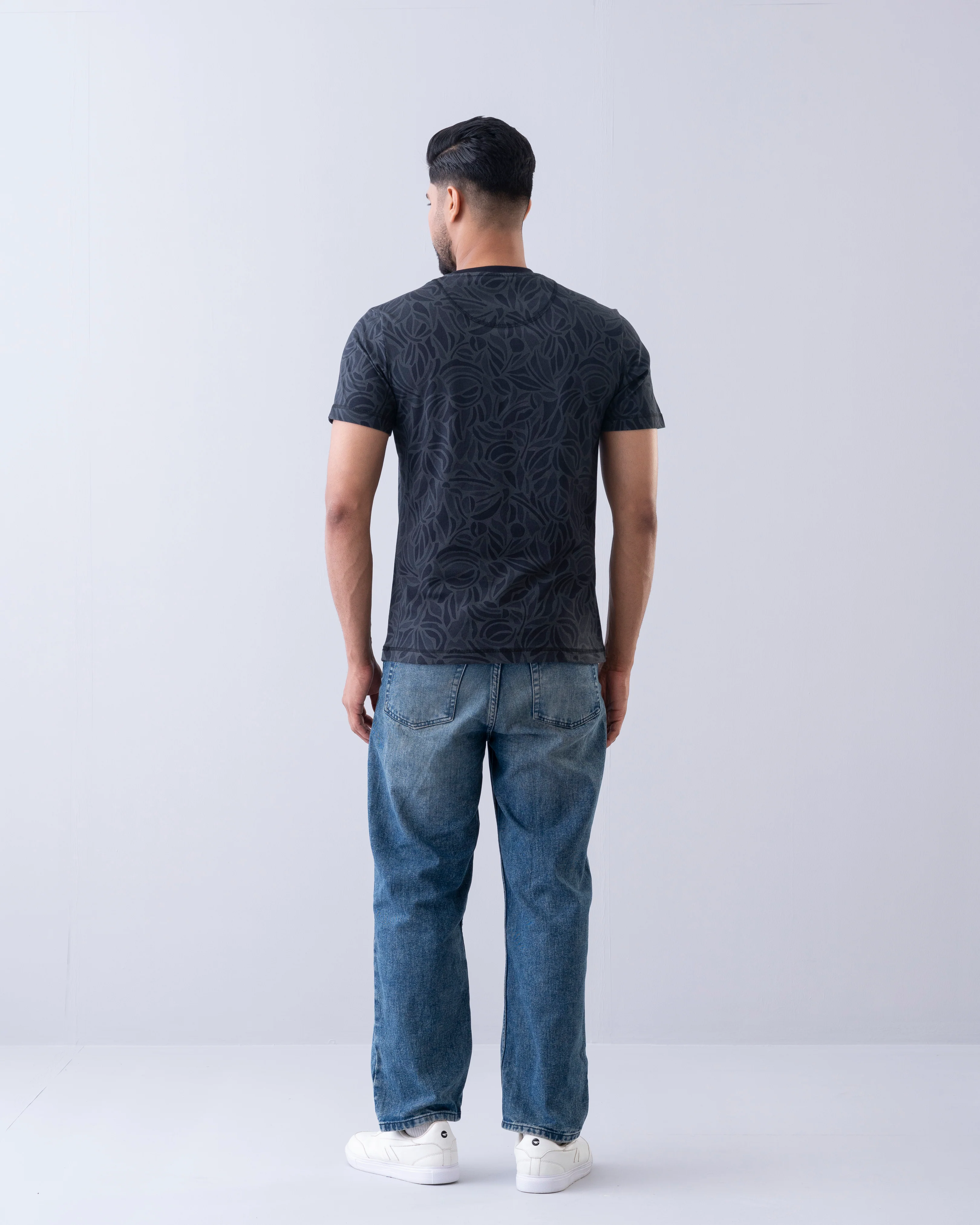 Regular Fit Printed T-Shirt - Image 4