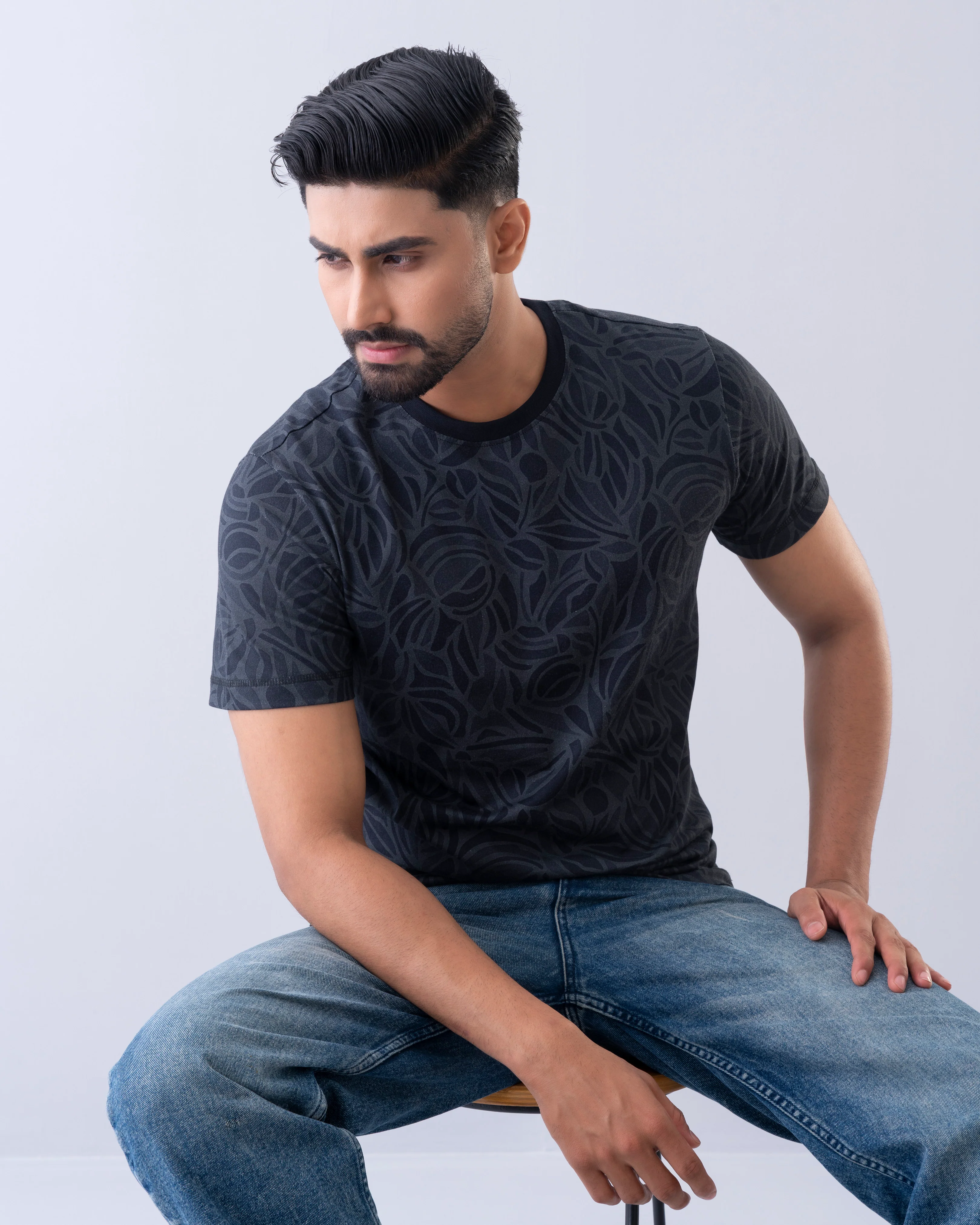 Regular Fit Printed T-Shirt - Image 6