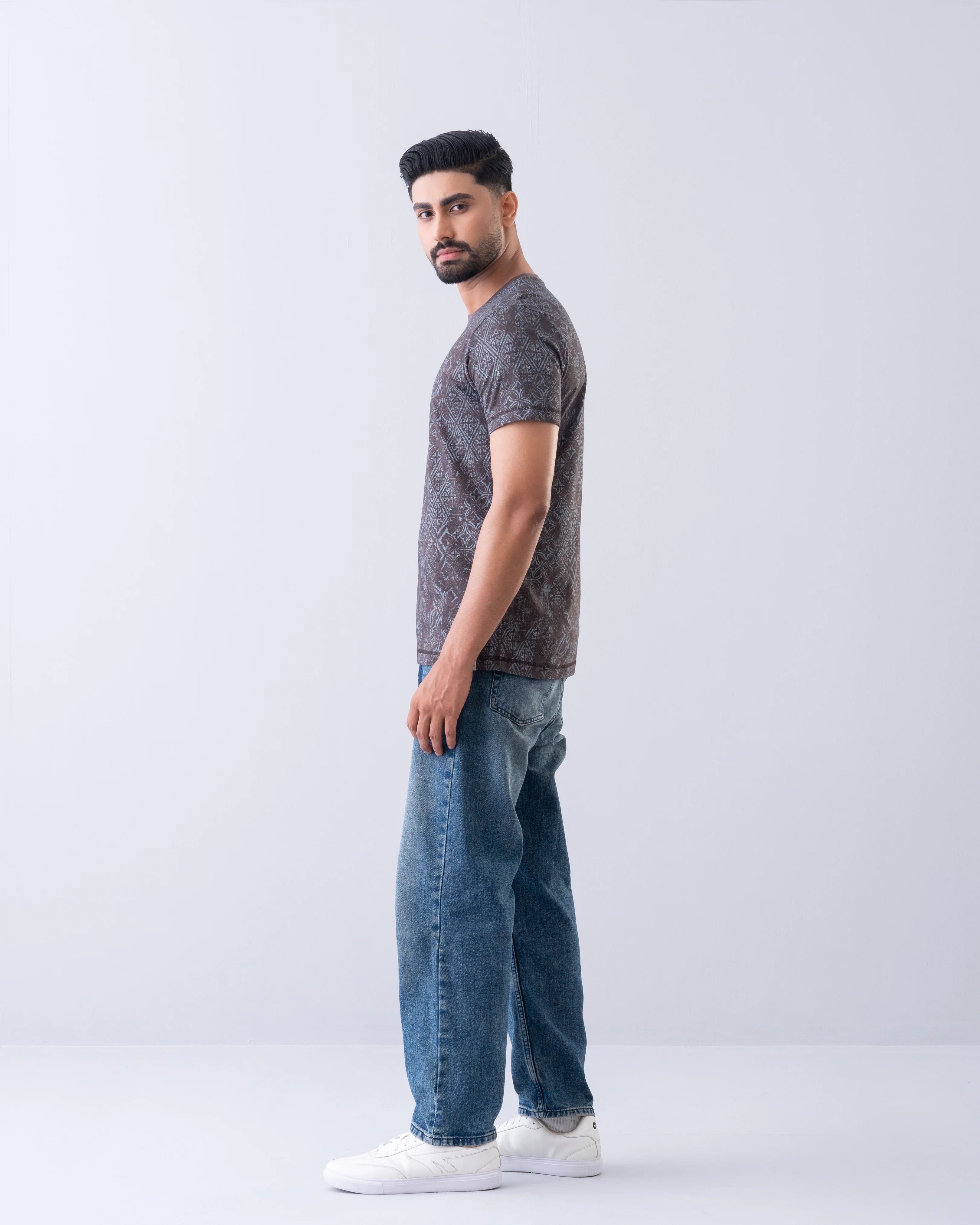 Regular Fit Printed T-Shirt - Image 3