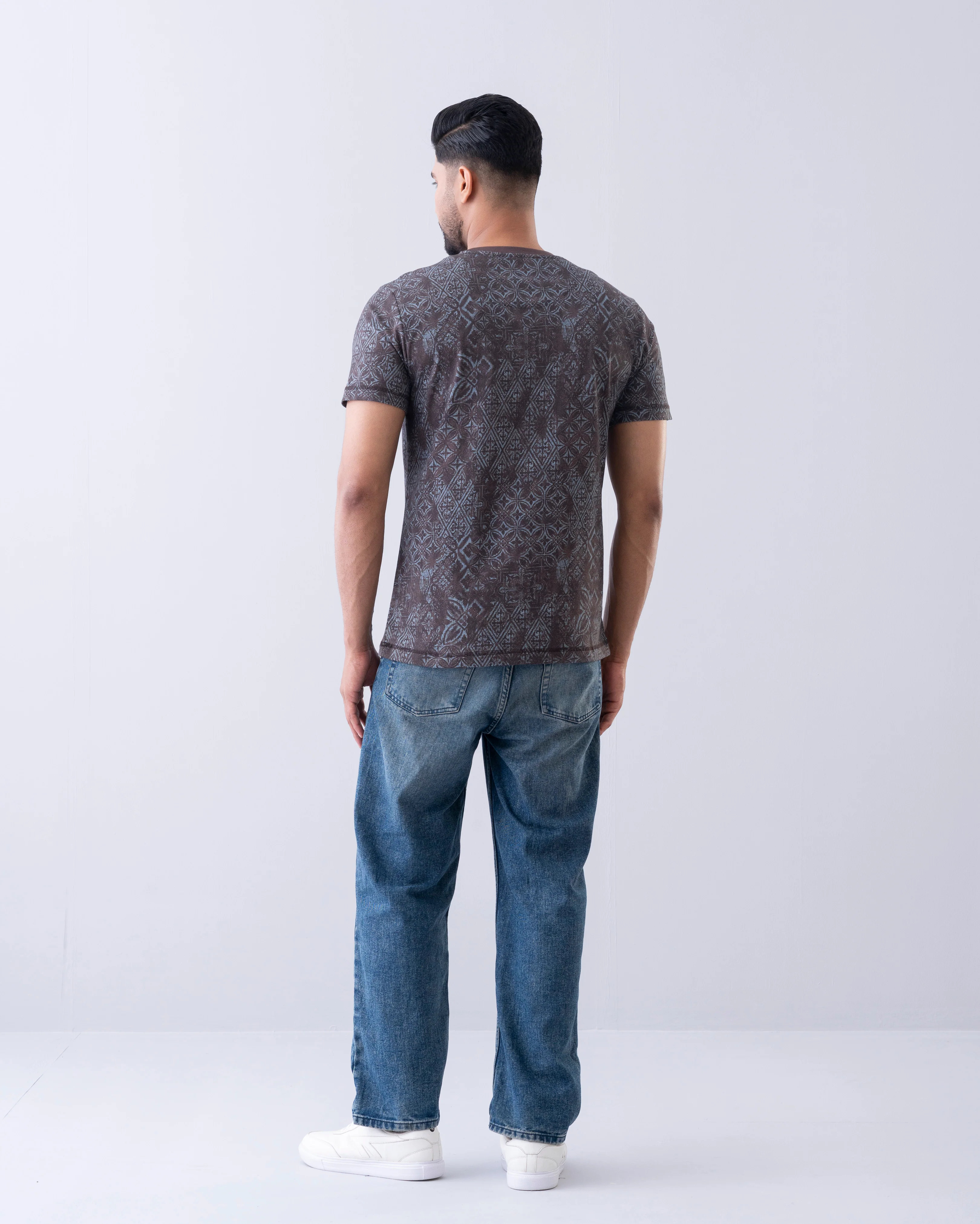 Regular Fit Printed T-Shirt - Image 4