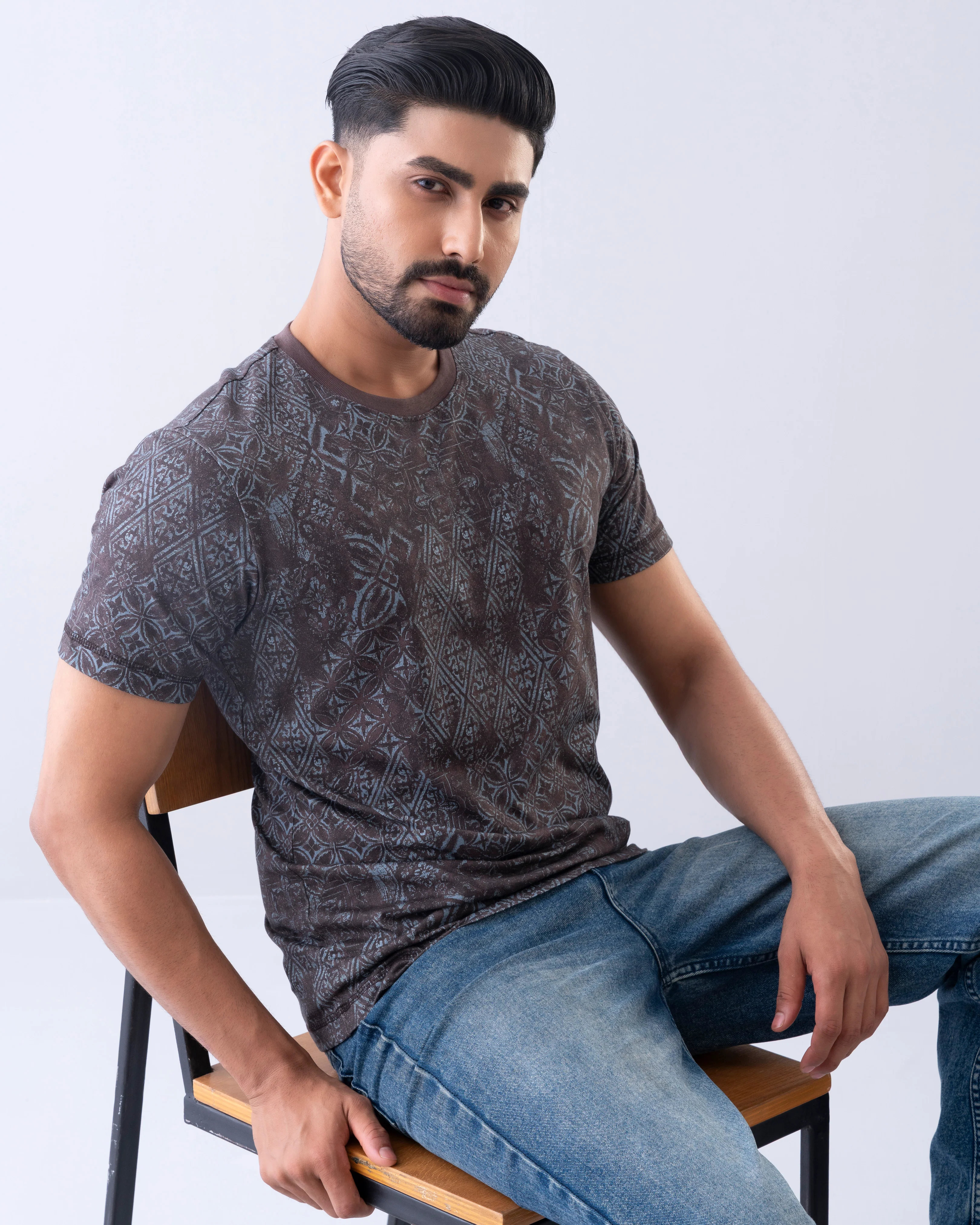 Regular Fit Printed T-Shirt - Image 6