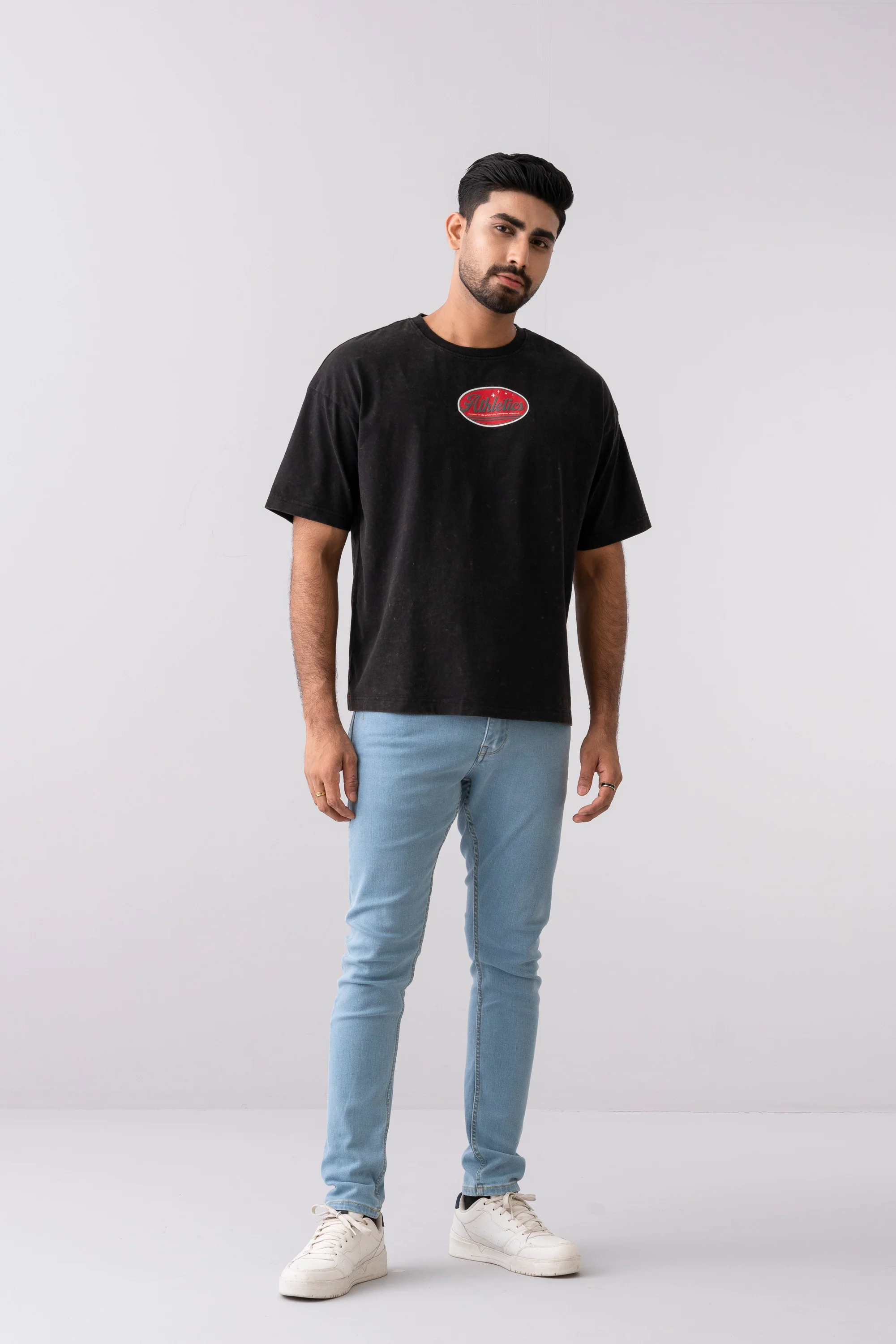 Oversized Fit Printed T-shirt - Image 3