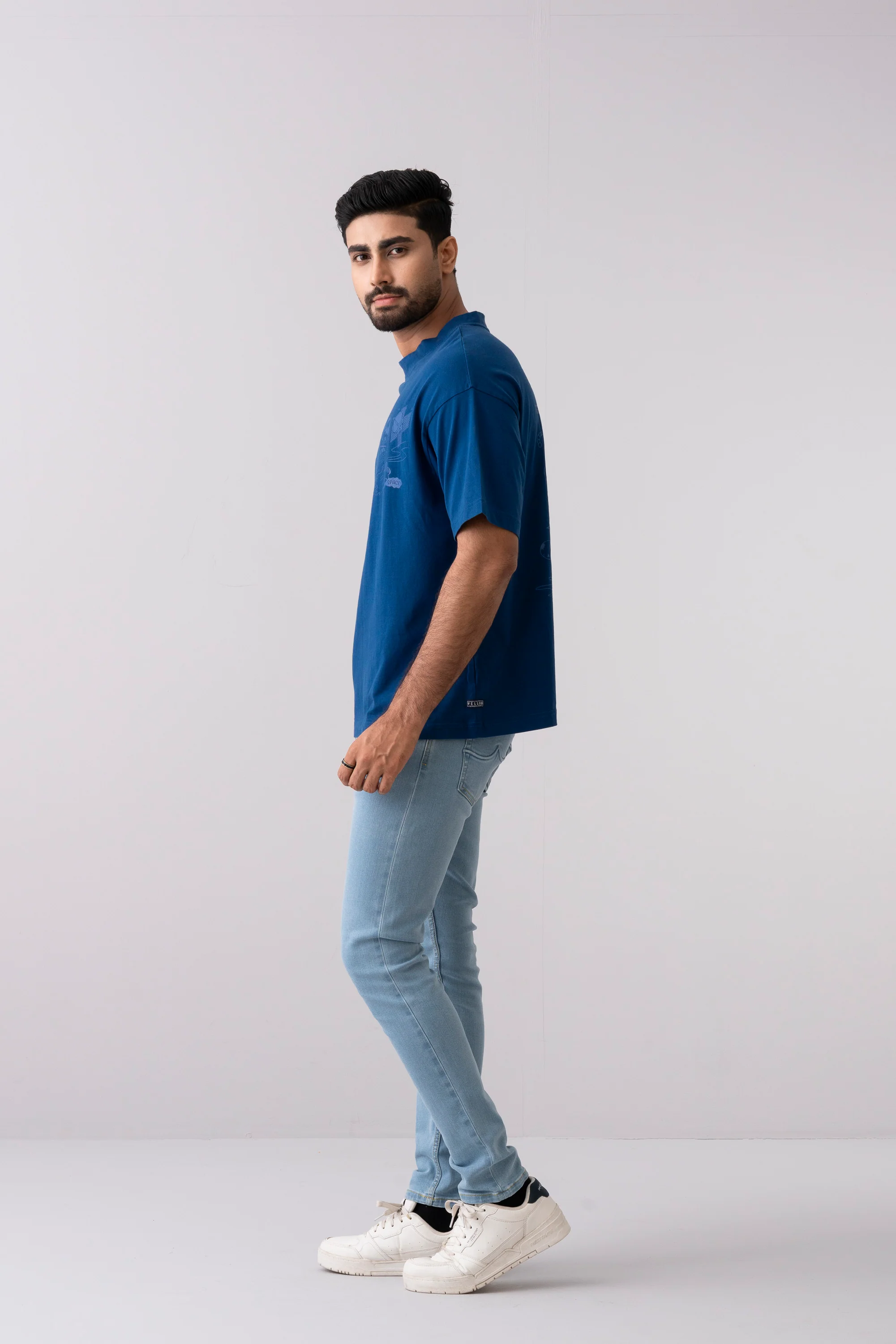 Oversized Fit Printed T-Shirt - Image 5