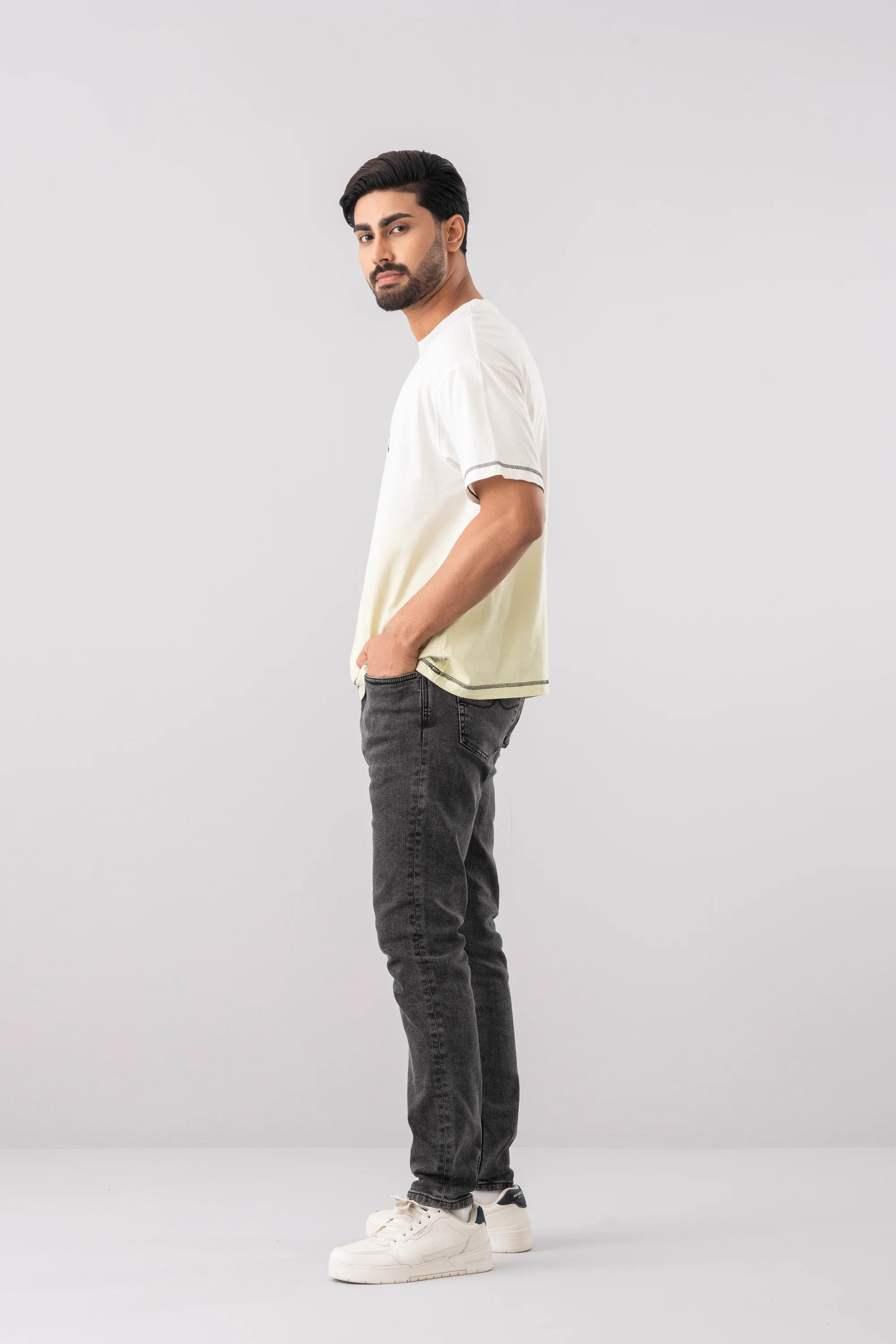 Oversized Fit Single Jersey T-Shirt - Image 3
