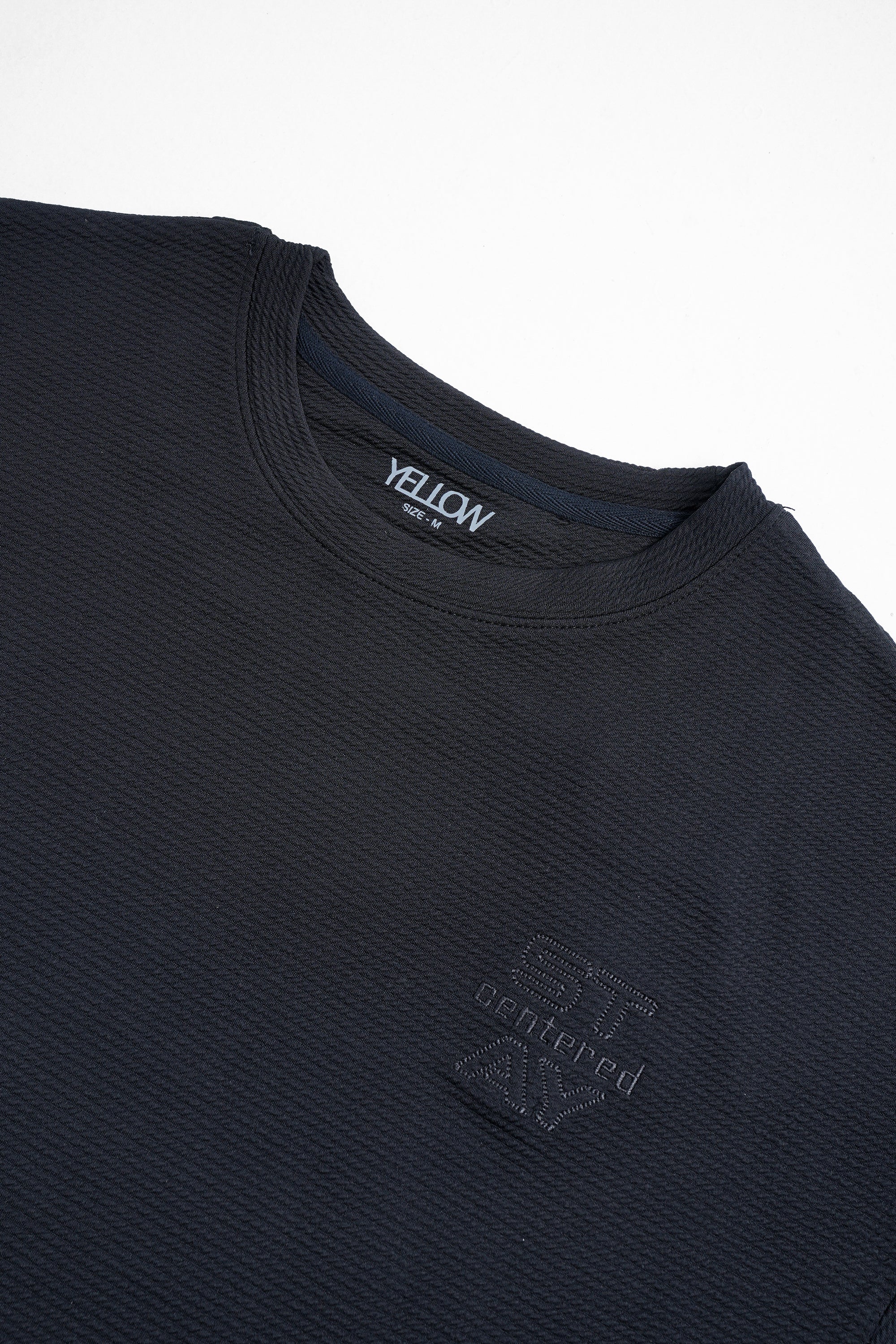 Oversized Fit Jacquard T-Shirt - Image 5