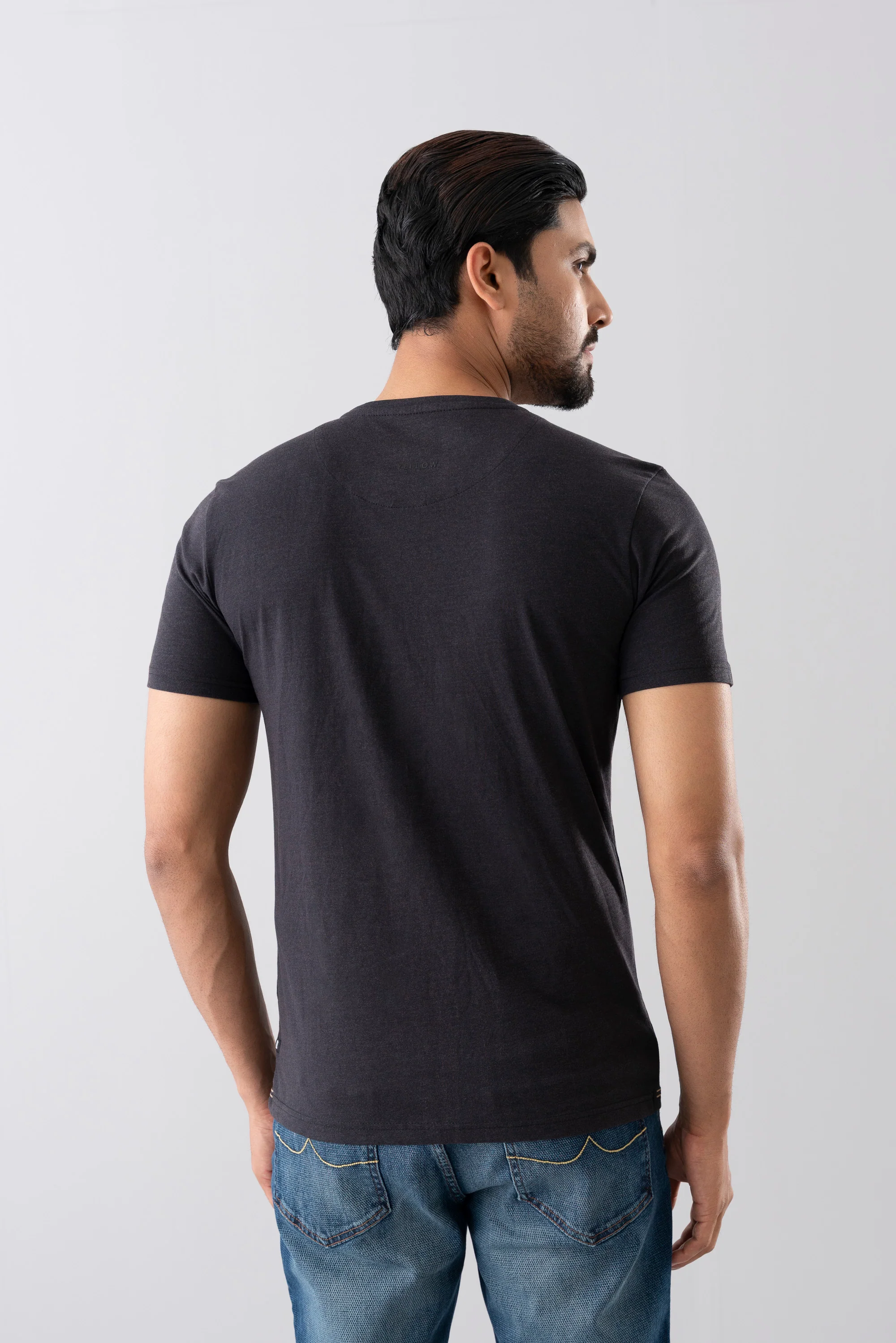 Regular Fit Solid T-Shirt - Image 10