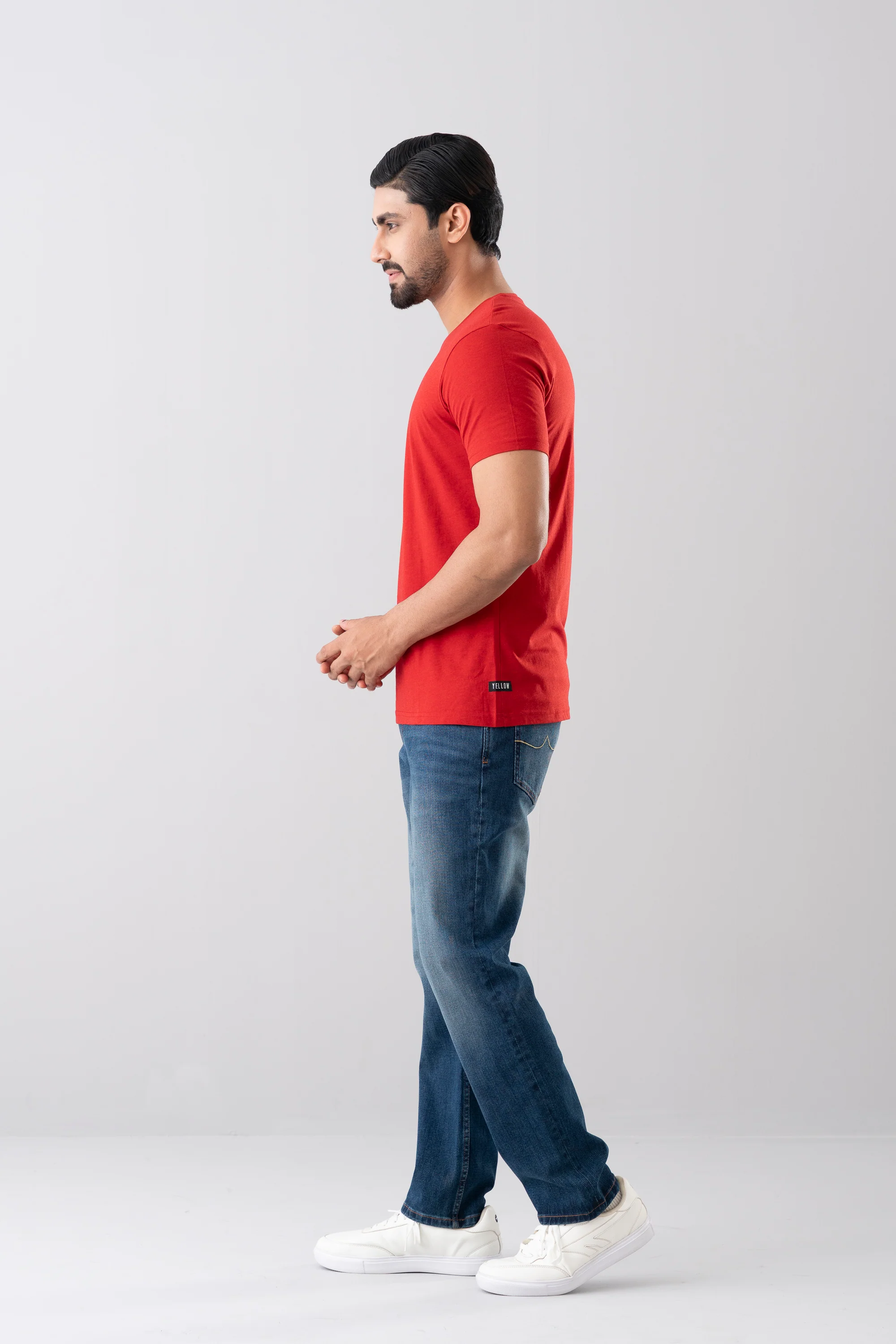 Regular Fit Solid T-Shirt - Image 15