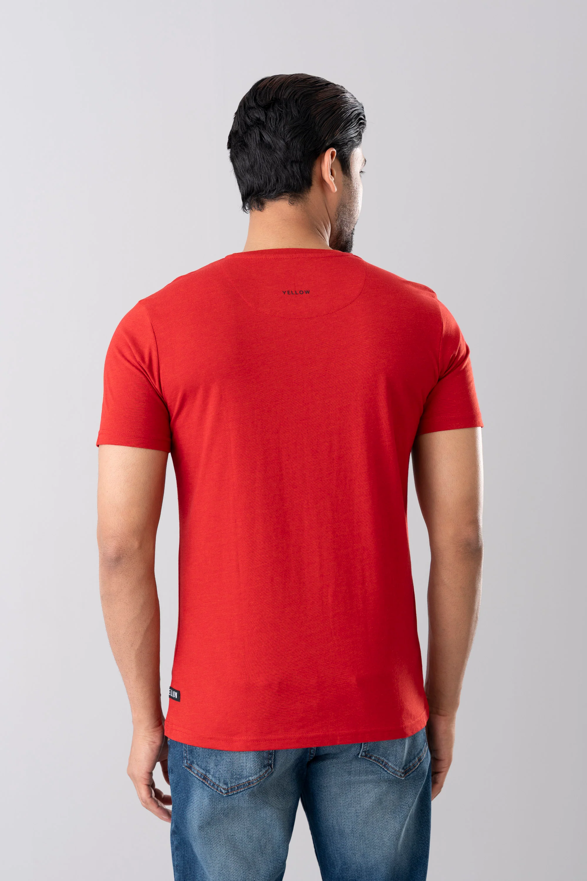 Regular Fit Solid T-Shirt - Image 16