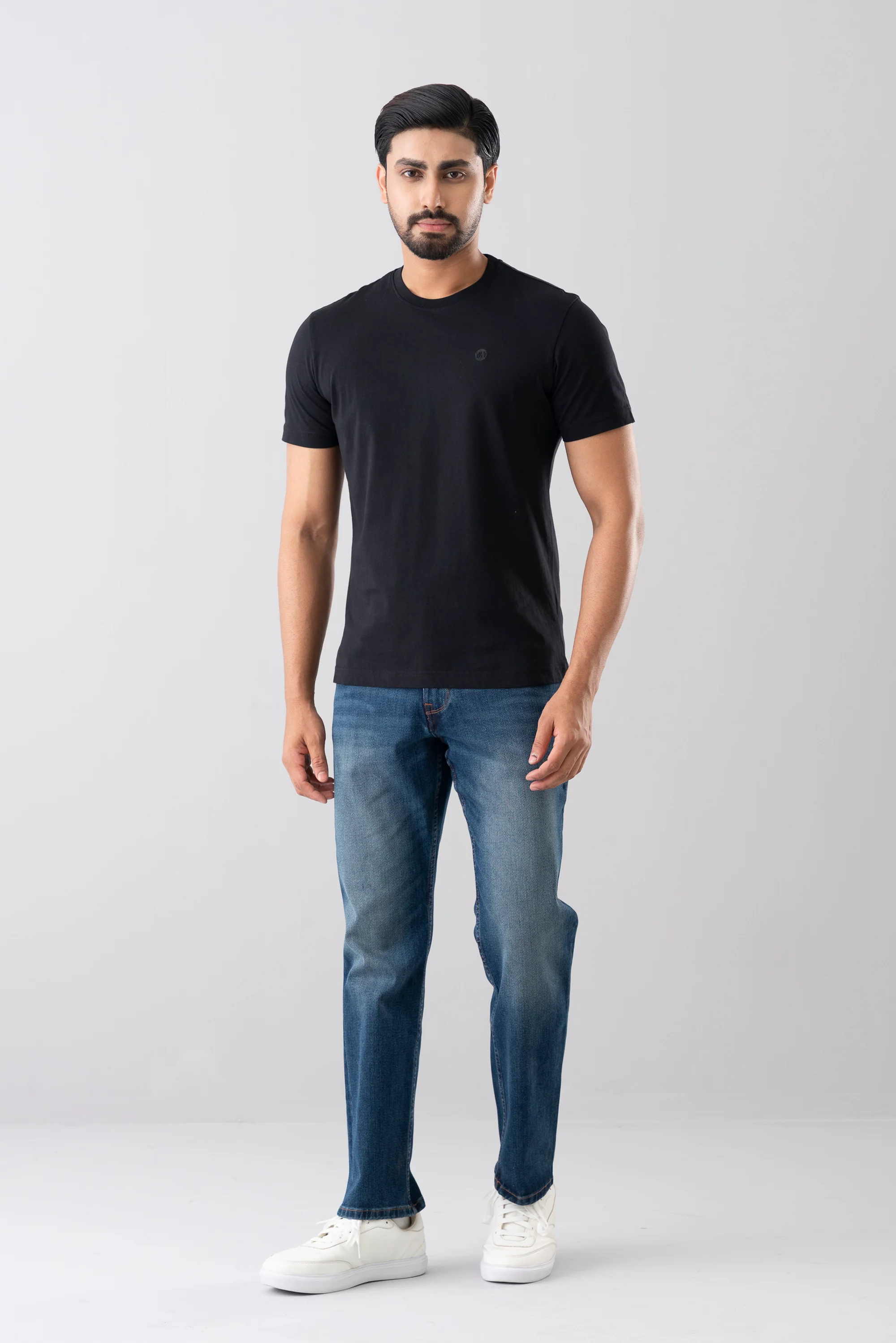 Regular Fit Solid T-Shirt