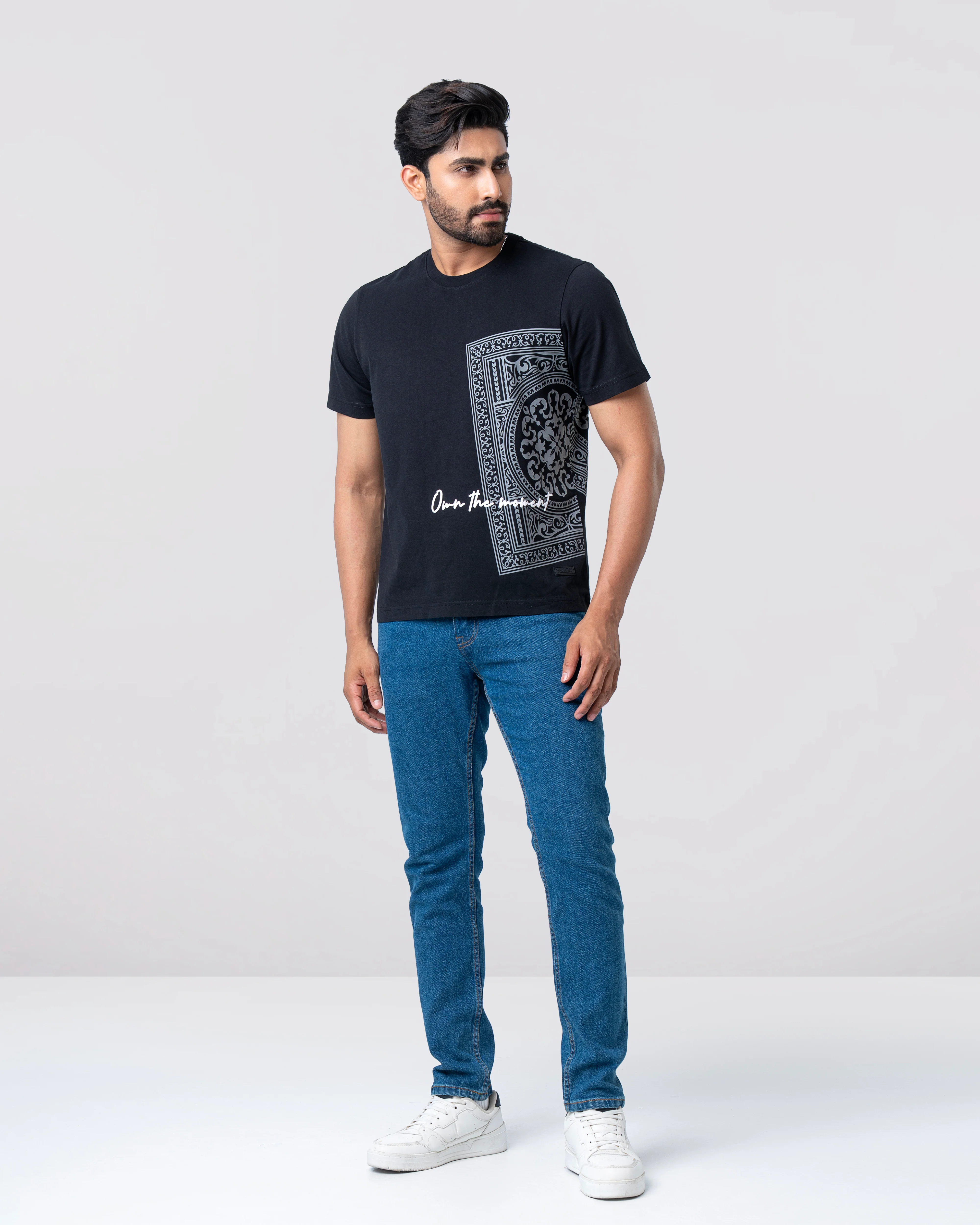 Men’s Relaxed Fit Graphic T-Shirt - Image 3