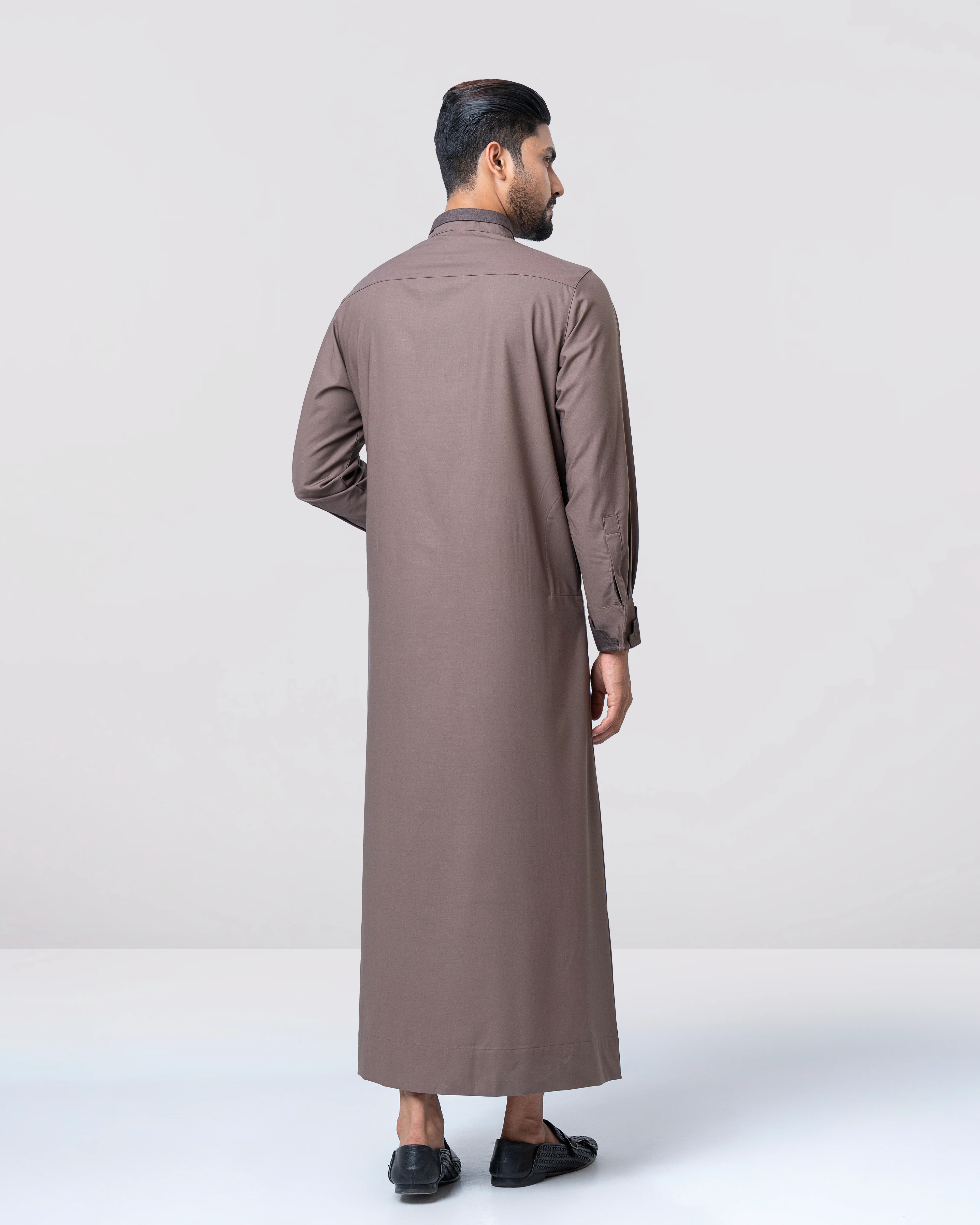 Regular Fit Blended Fabric Formal Thobe - Image 5