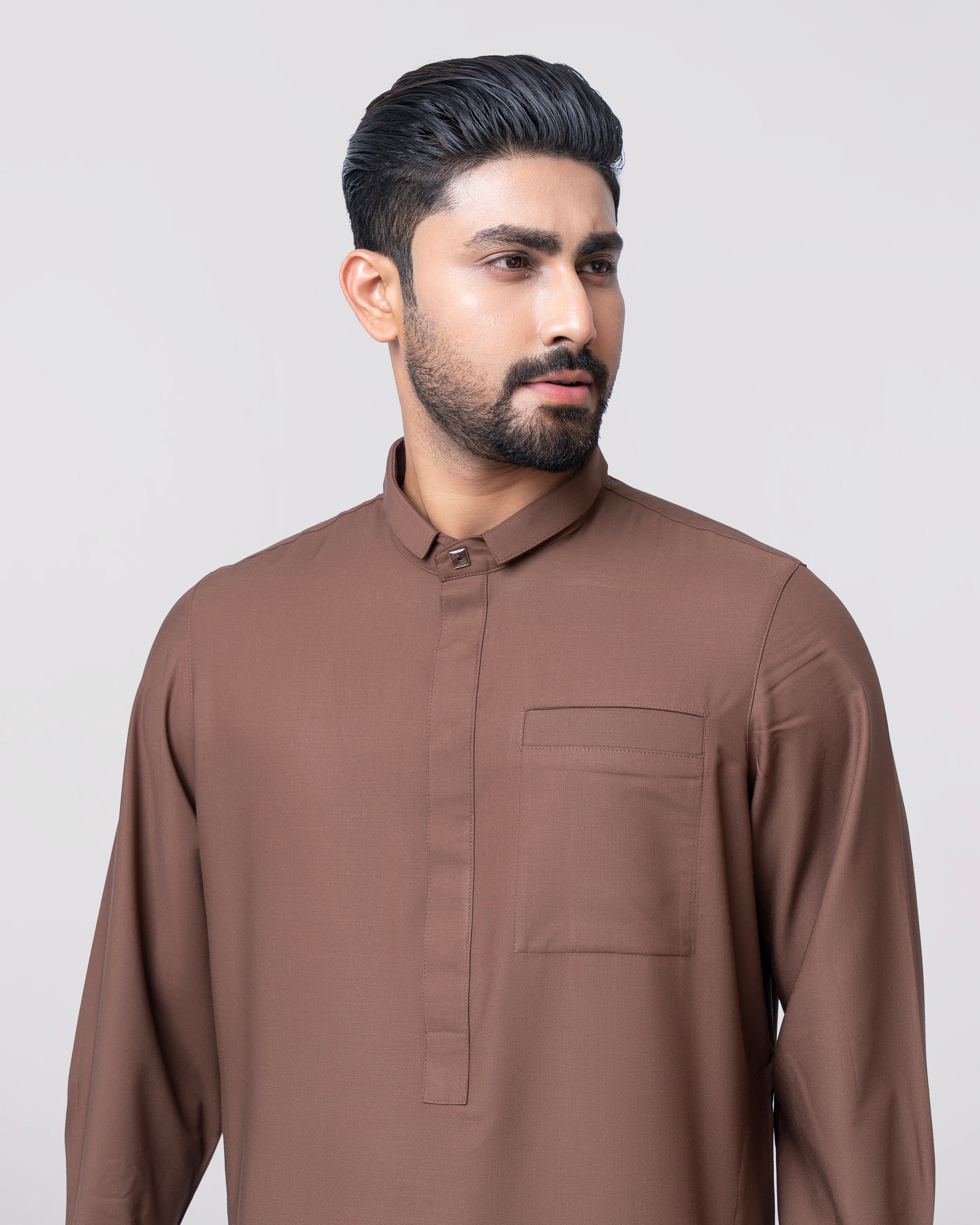 Regular Fit Blended Fabric Formal Thobe - Image 2