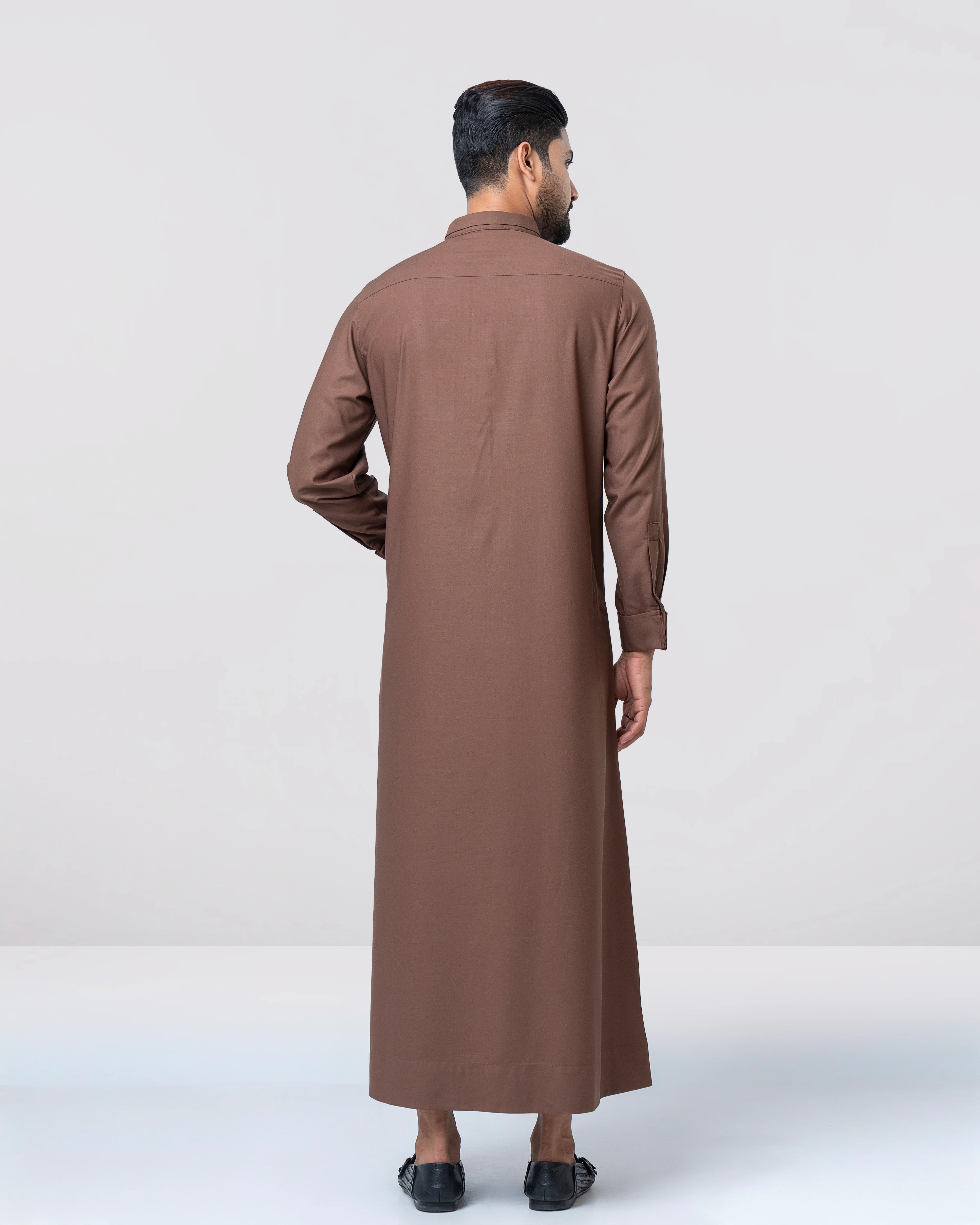 Regular Fit Blended Fabric Formal Thobe - Image 5