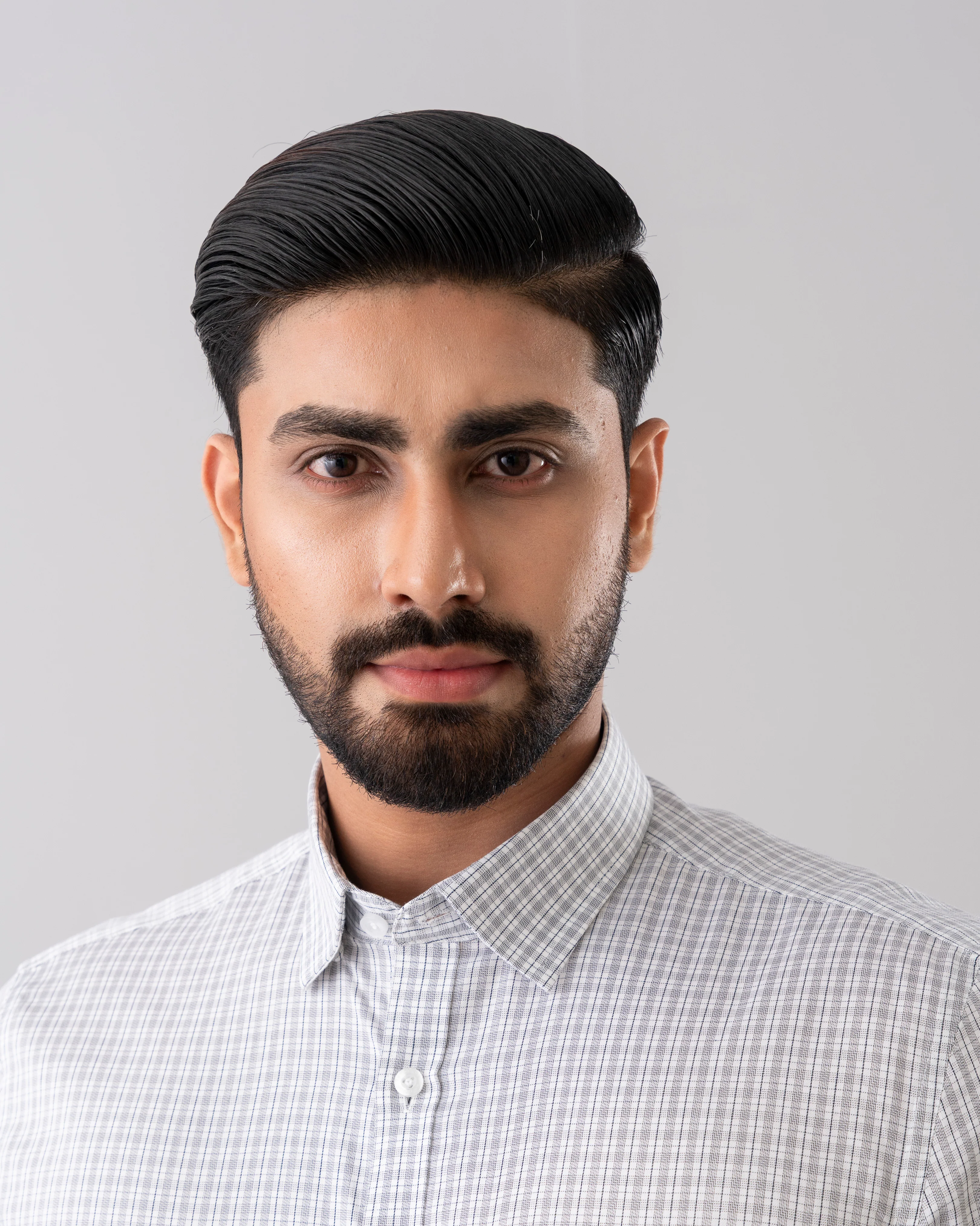 Regular Fit Micro Check Templeton Formal Shirt - Image 5