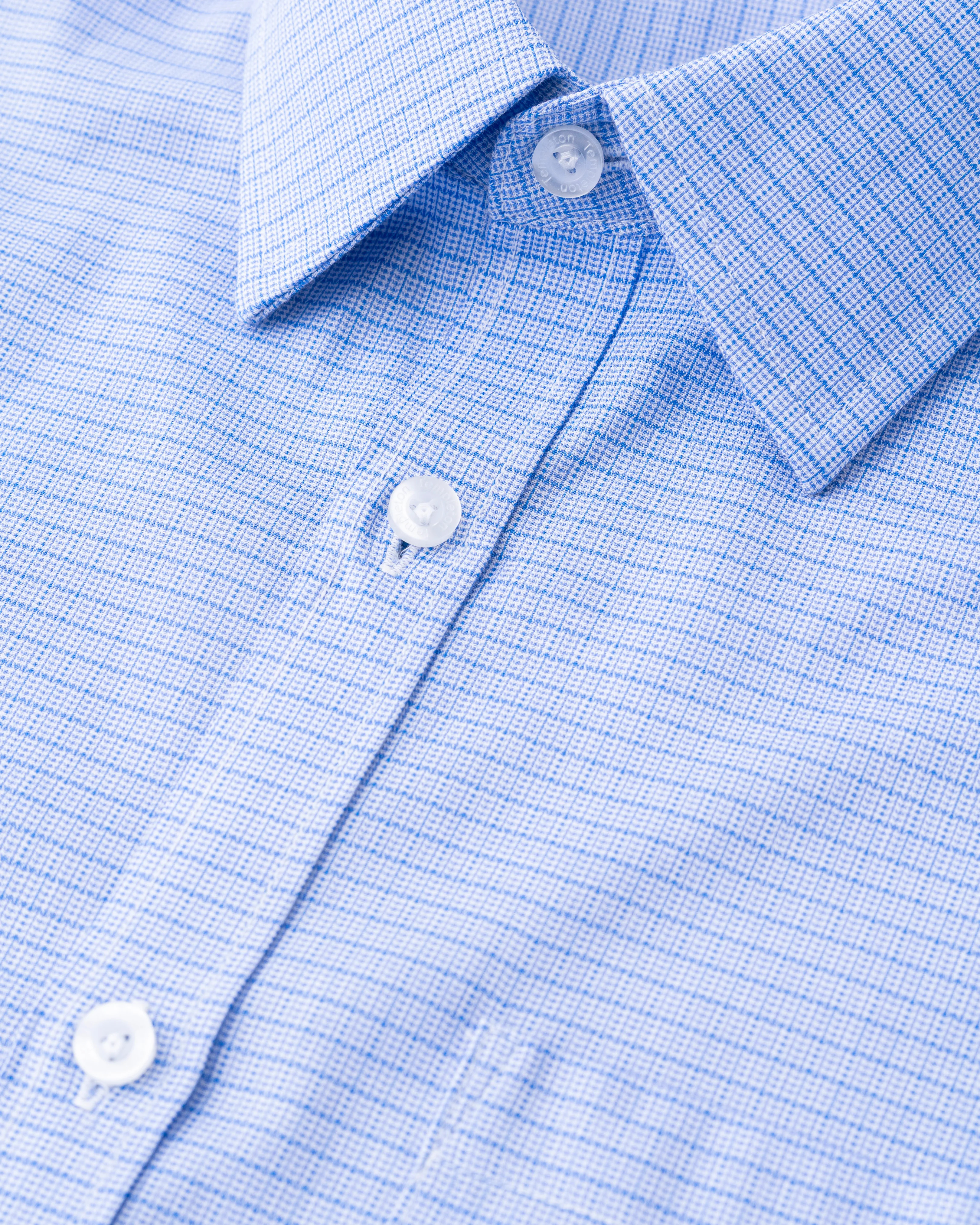 Slim Fit Classic Dobby Check Templeton Formal Shirt - Image 6